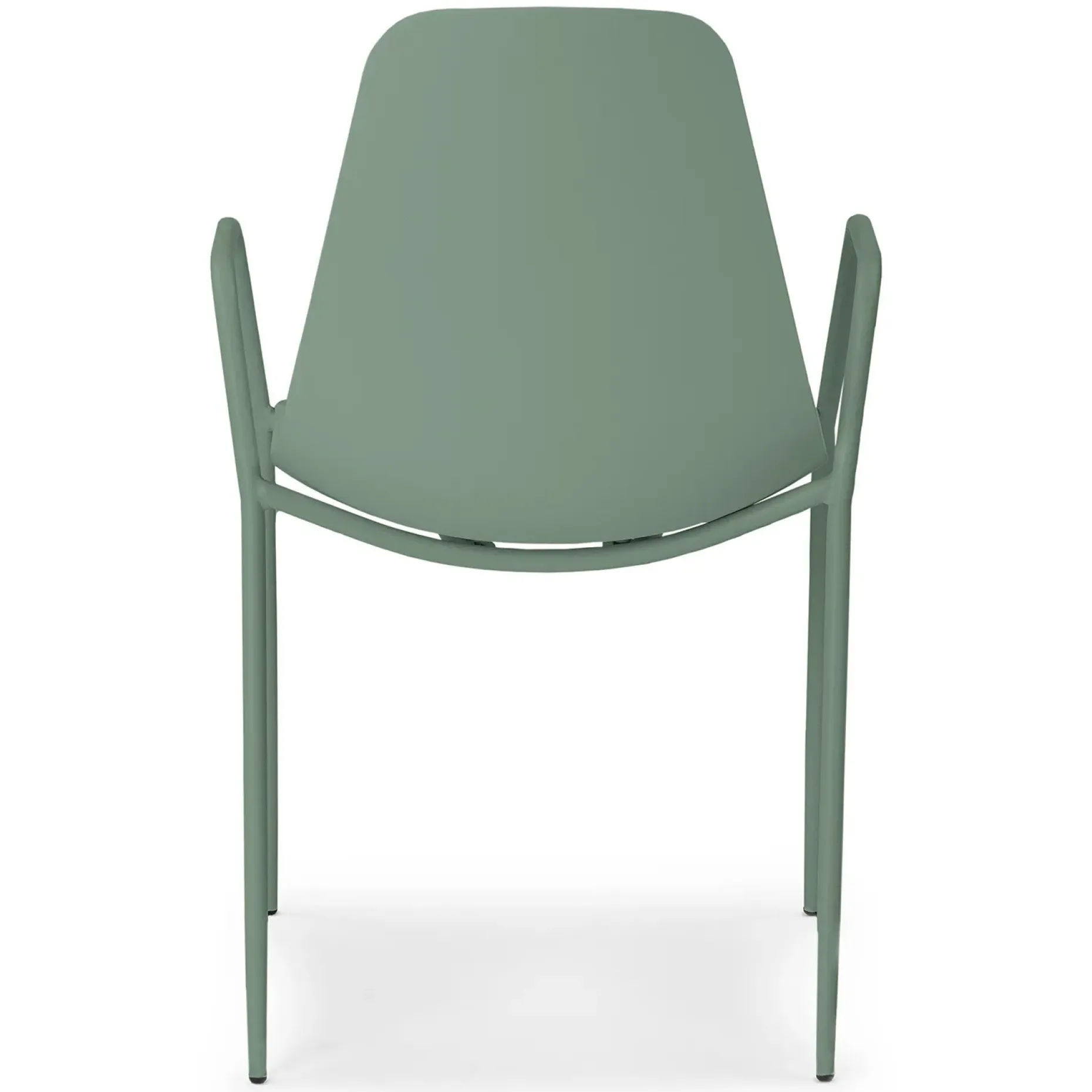 Svelti Stackable Dining Armchair - Aloe Green