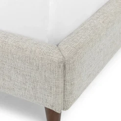 Sven King Tufted Bed - Birch Ivory