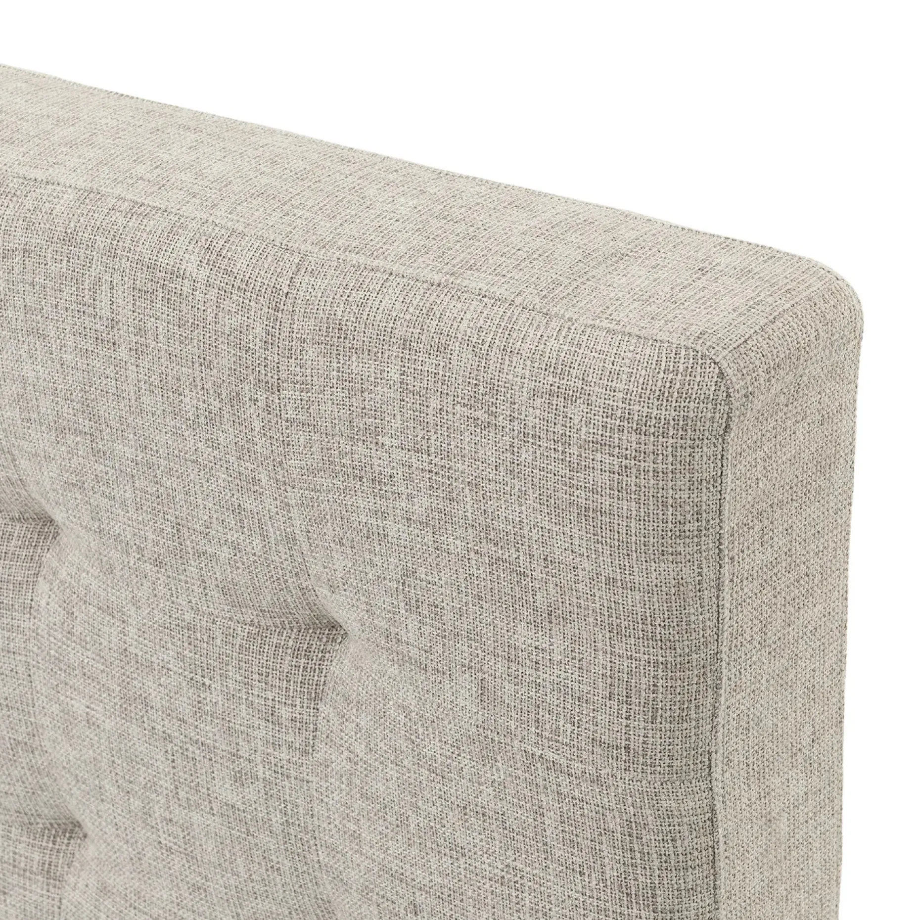 Sven Queen Tufted Headboard - Birch Ivory