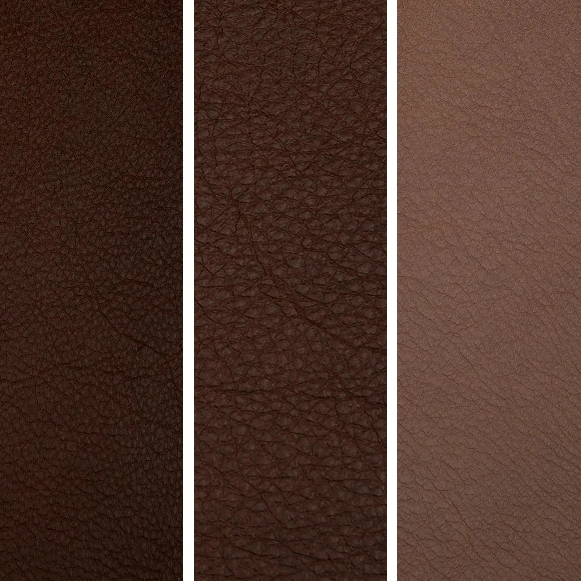 Sven 107" Tufted Leather Corner Sectional - Charme Chocolat