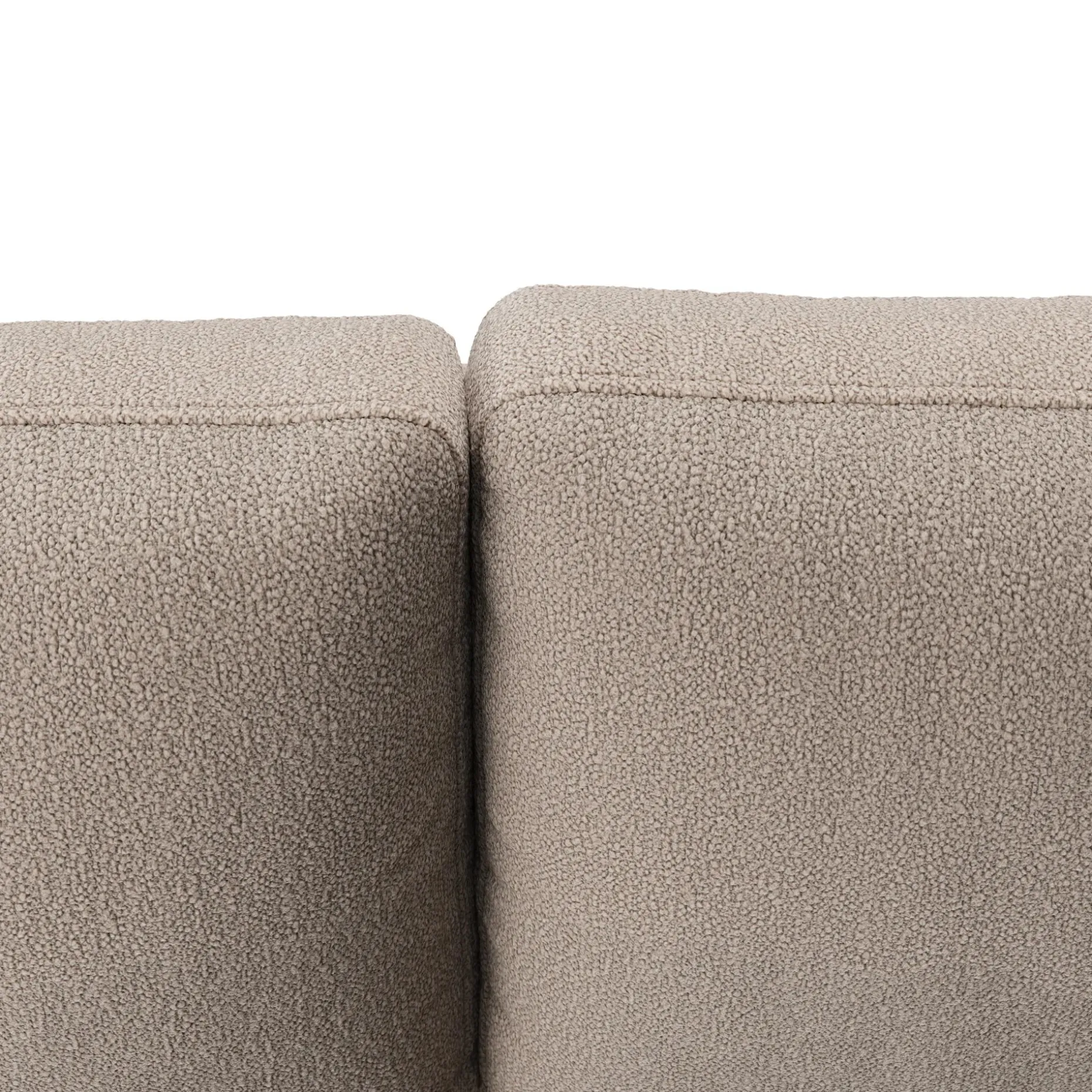 Sven 100" Tufted Left Sectional - Sandstone Wool Bouclé