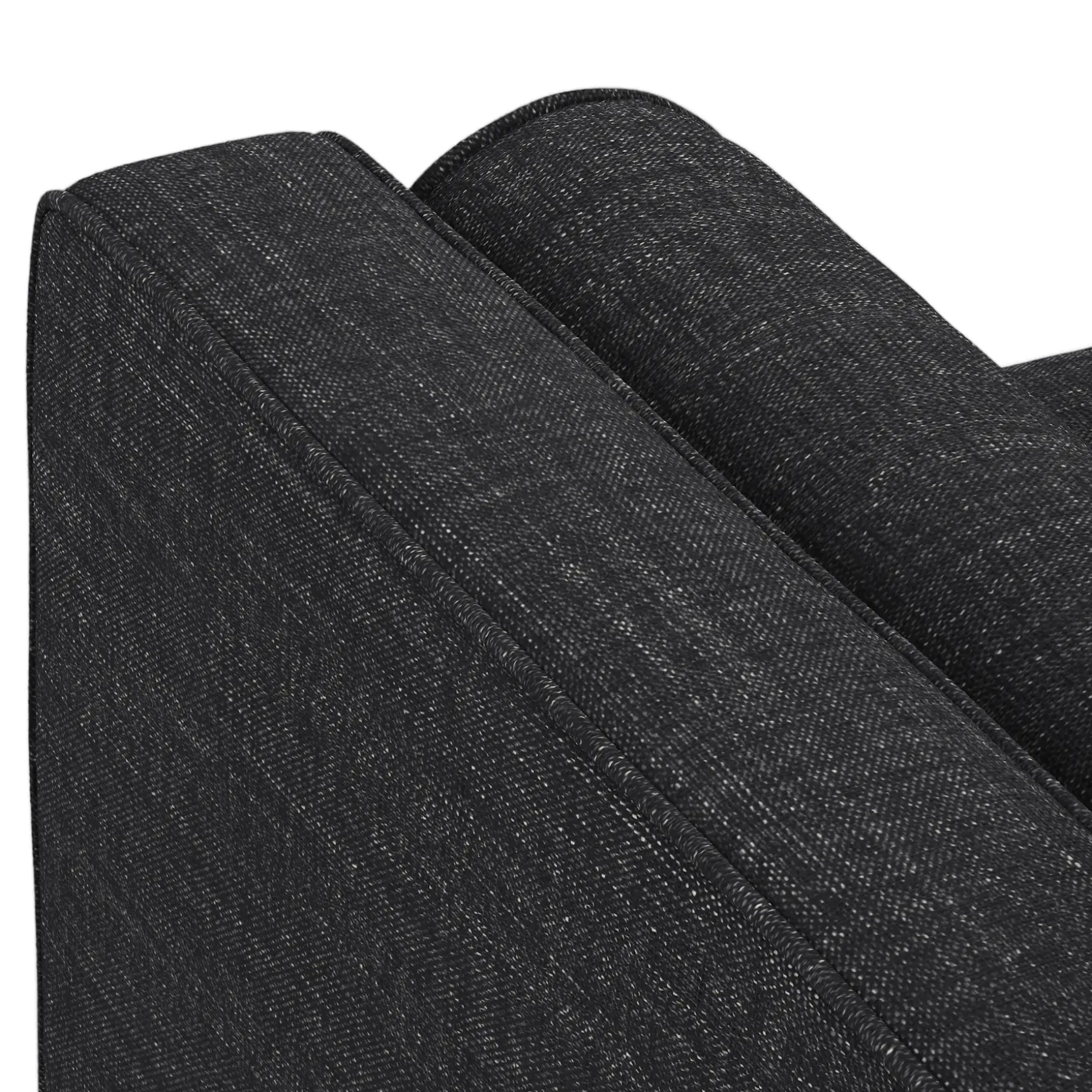Sven 42" Tufted Lounge Chair - Napa Charcoal