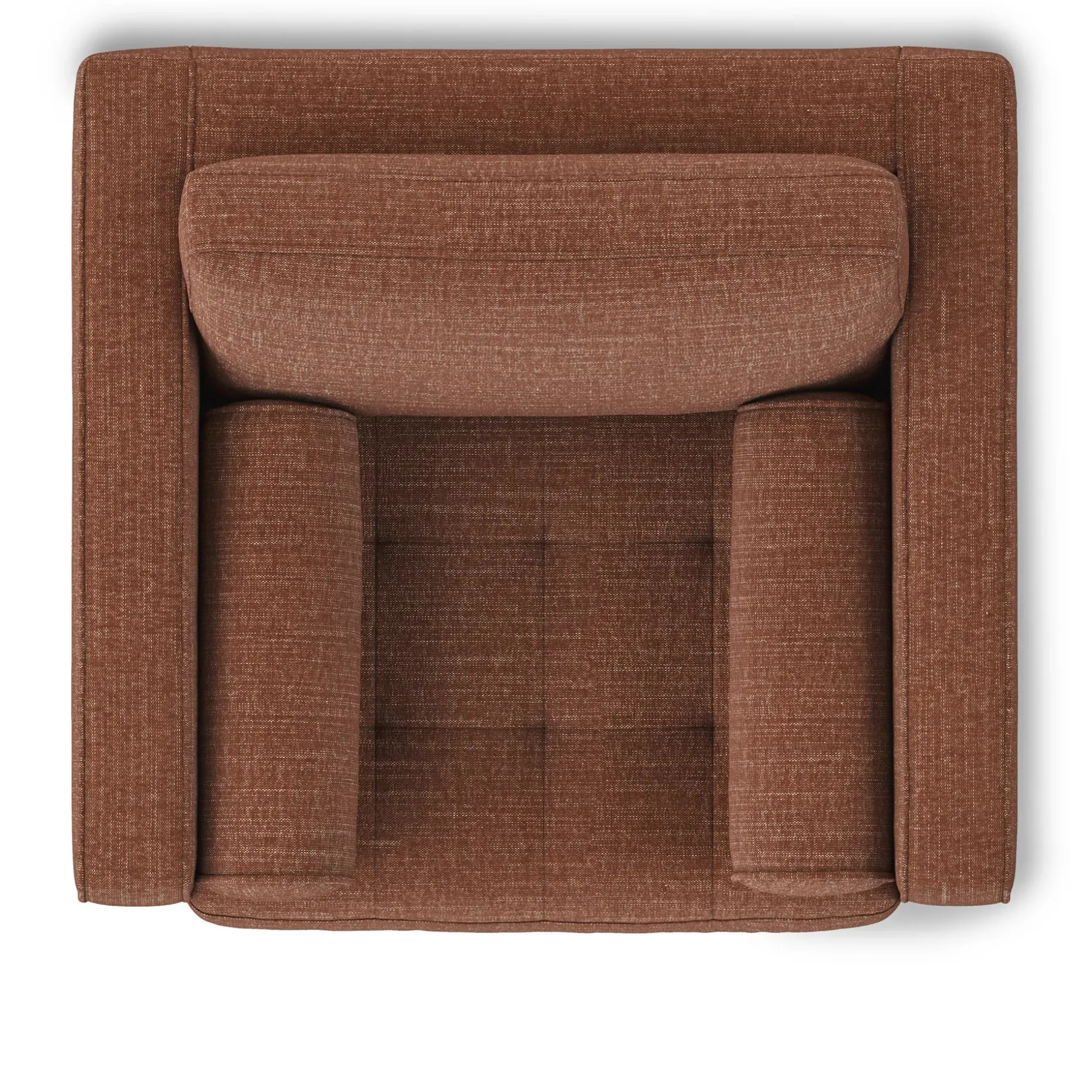 Sven 42" Tufted Lounge Chair - Napa Rust