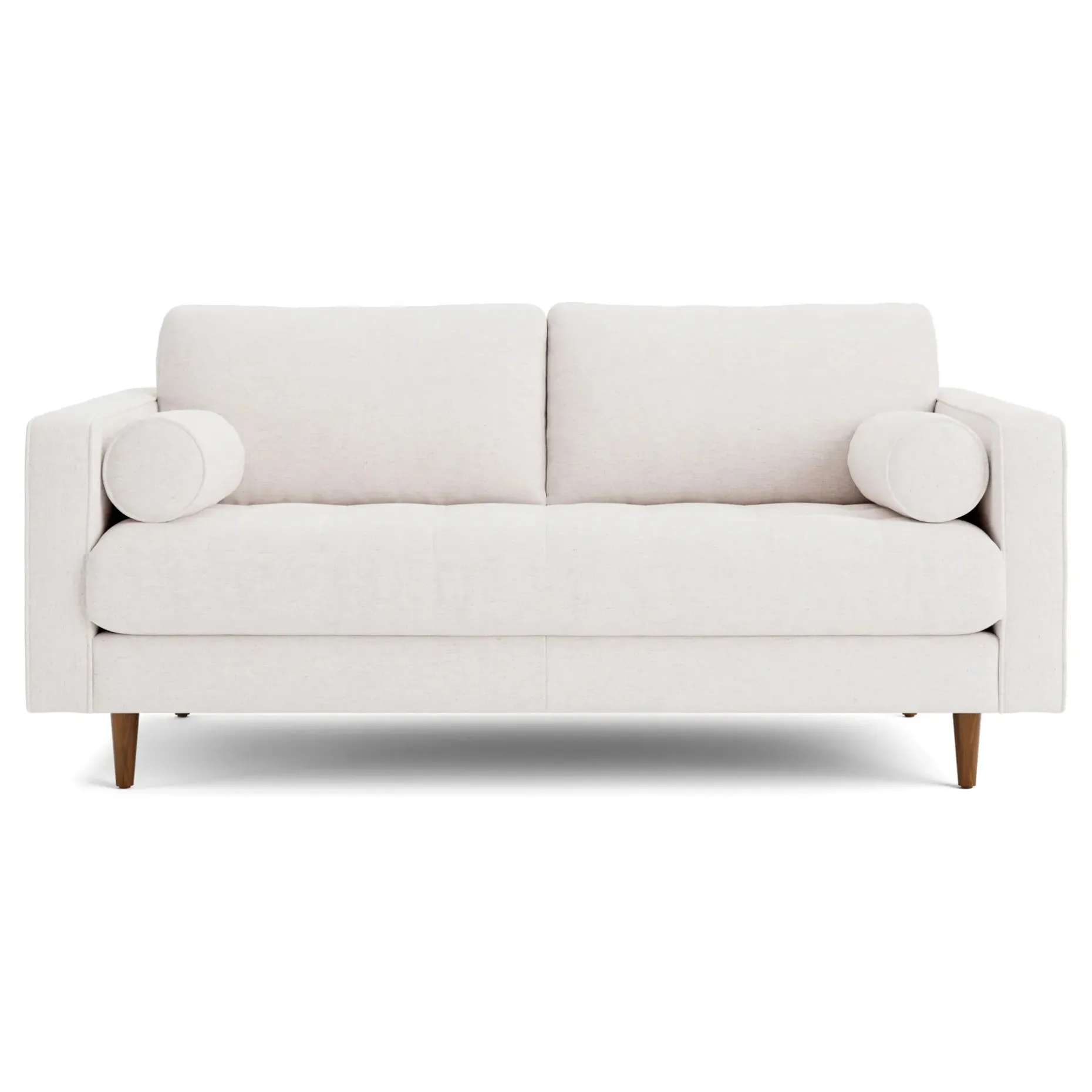Sven 72" Tufted Loveseat - Napa White