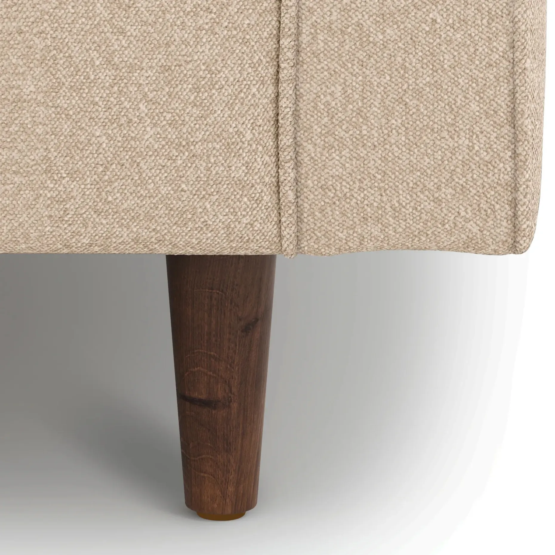 Sven 72" Tufted Loveseat - Ratine Buff