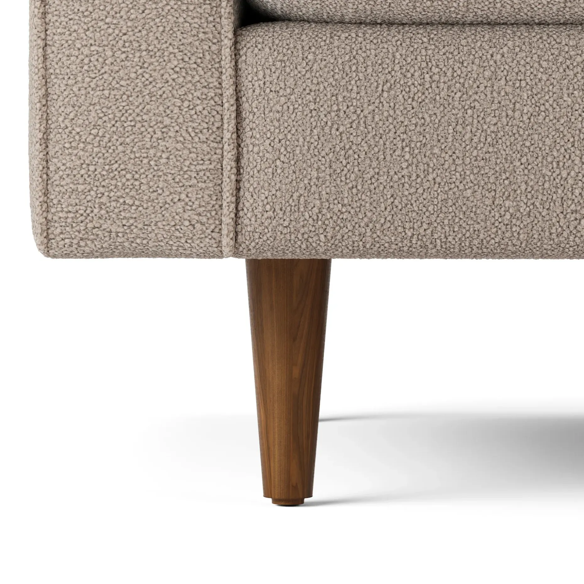 Sven 72" Tufted Loveseat - Sandstone Wool Bouclé