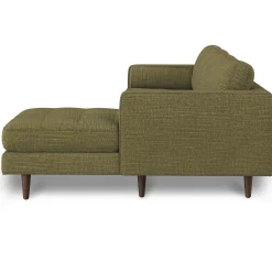Sven 100" Tufted Right Sectional - Napa Moss