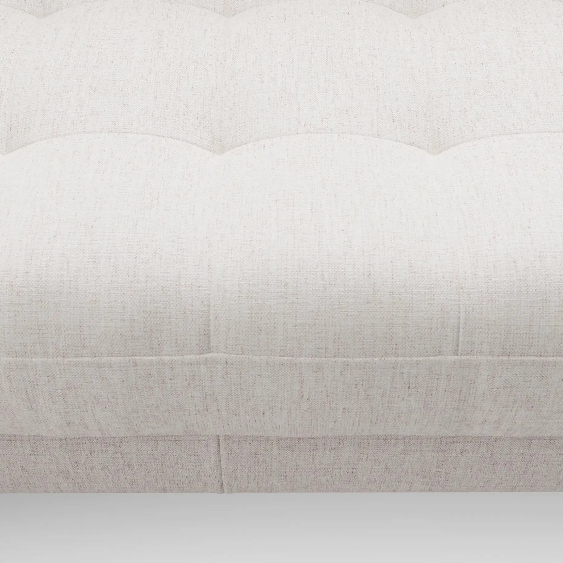 Sven 100" Tufted Right Sectional - Napa White