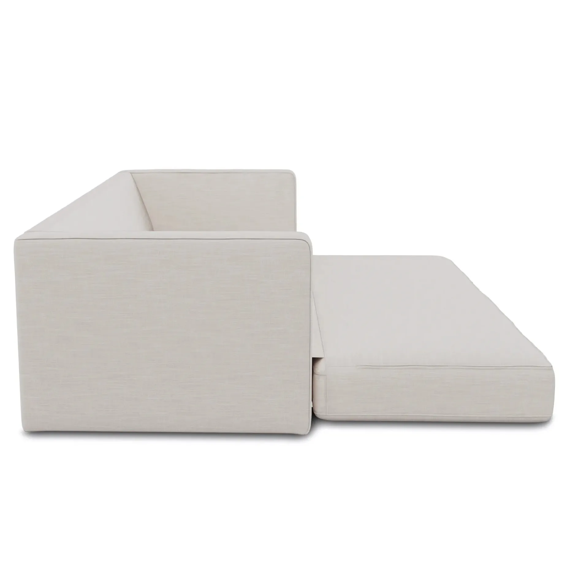 Sven 88" Tufted Sofa Bed - Biscuit Cream