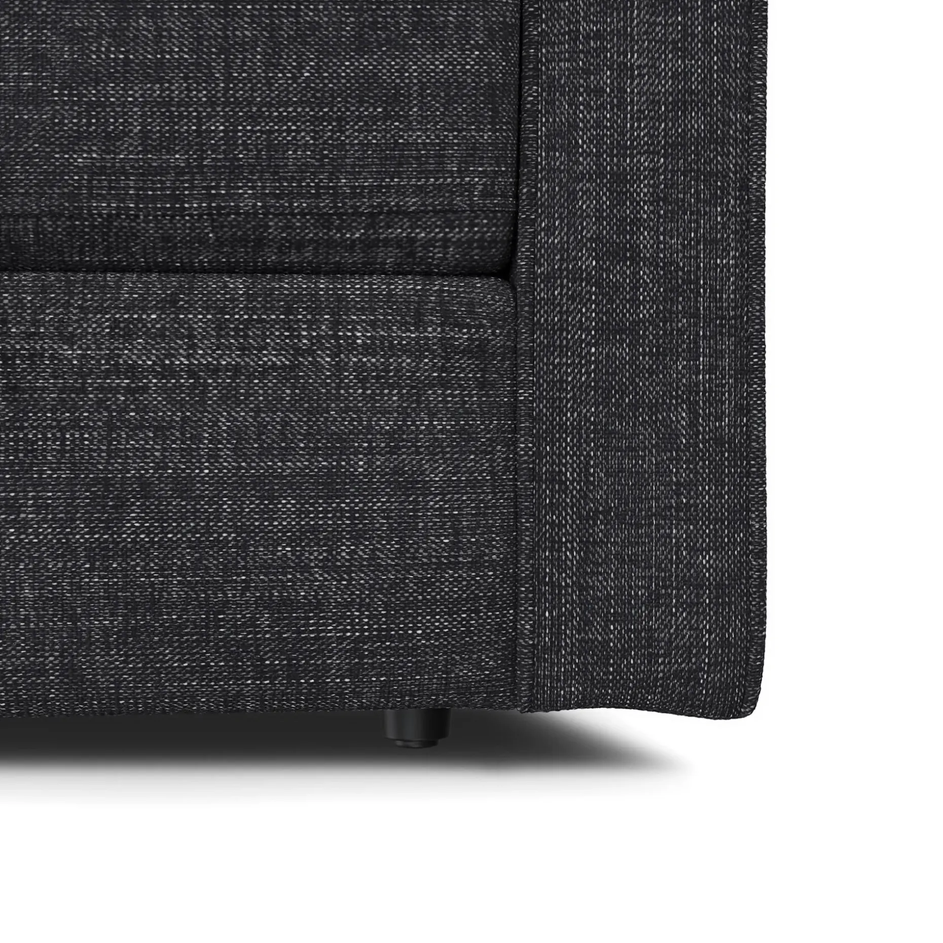 Sven 88" Tufted Sofa Bed - Napa Charcoal