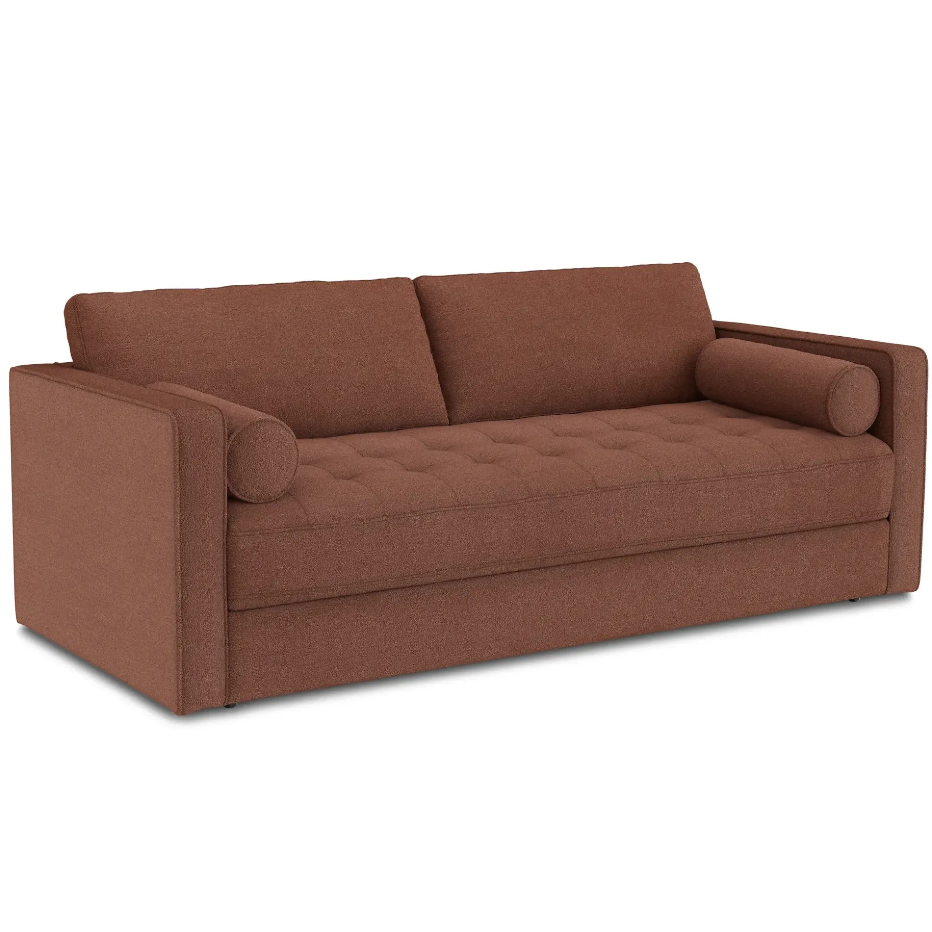 Sven 88" Tufted Sofa Bed - Ratine Oxide