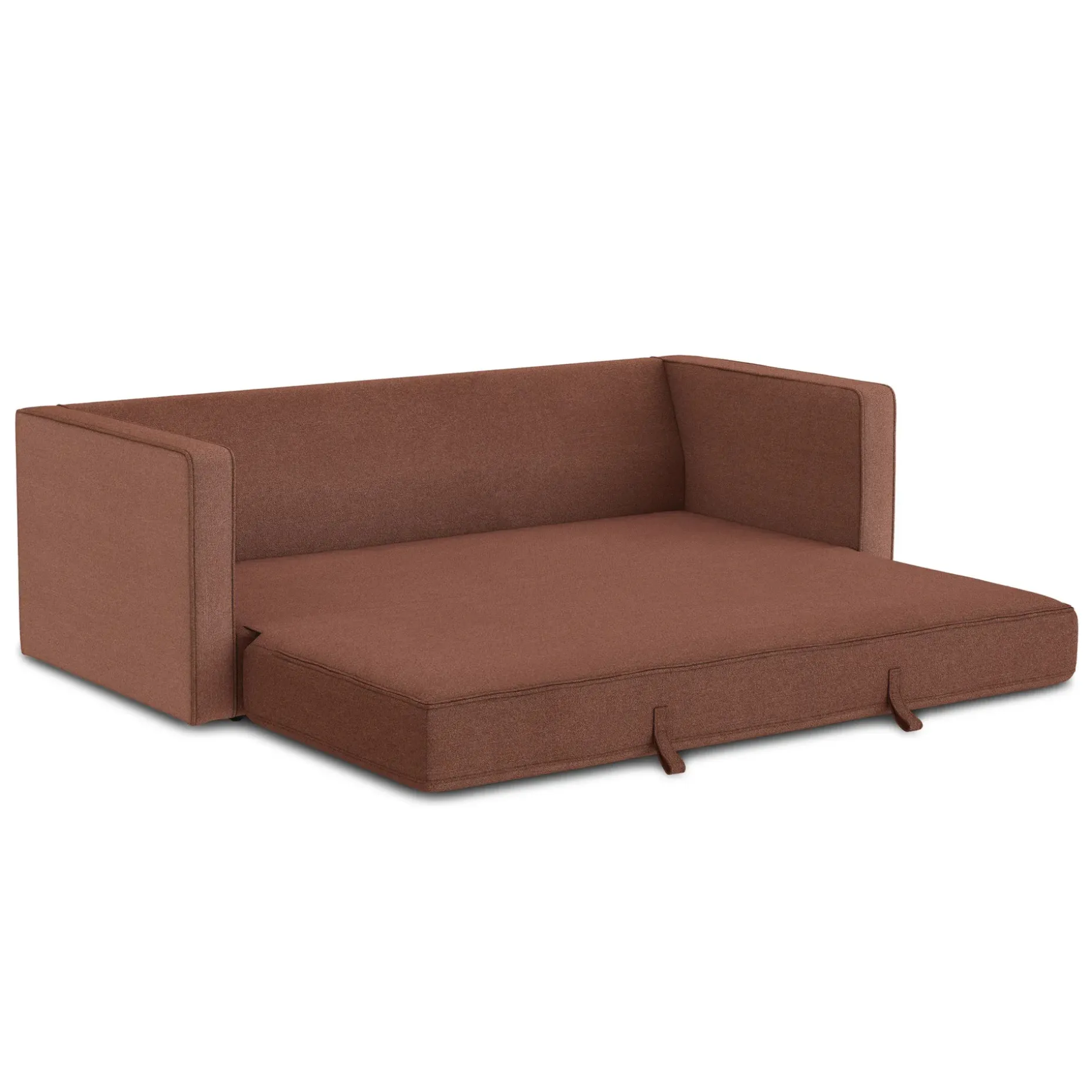 Sven 88" Tufted Sofa Bed - Ratine Oxide