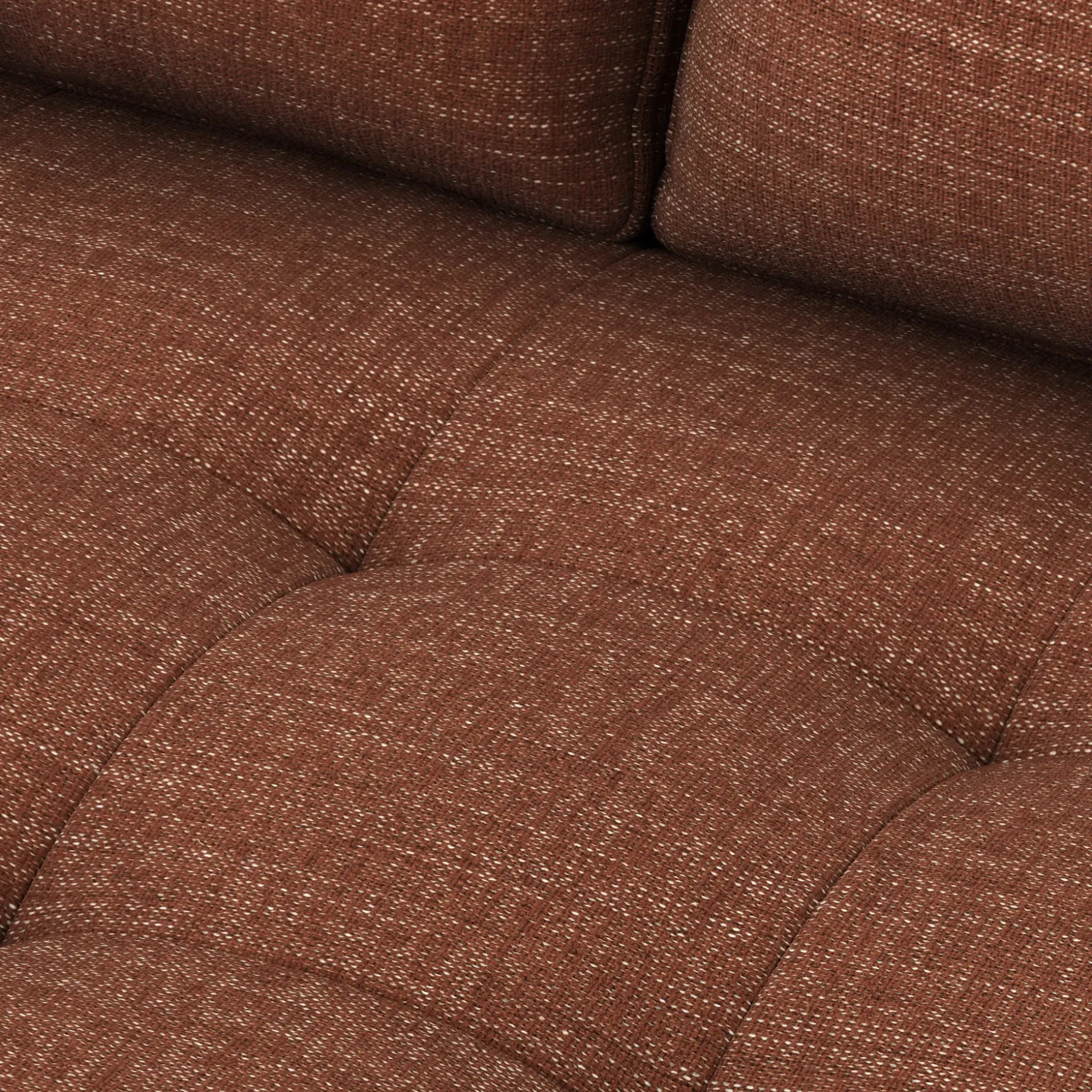 Sven 88" Tufted Sofa - Napa Rust