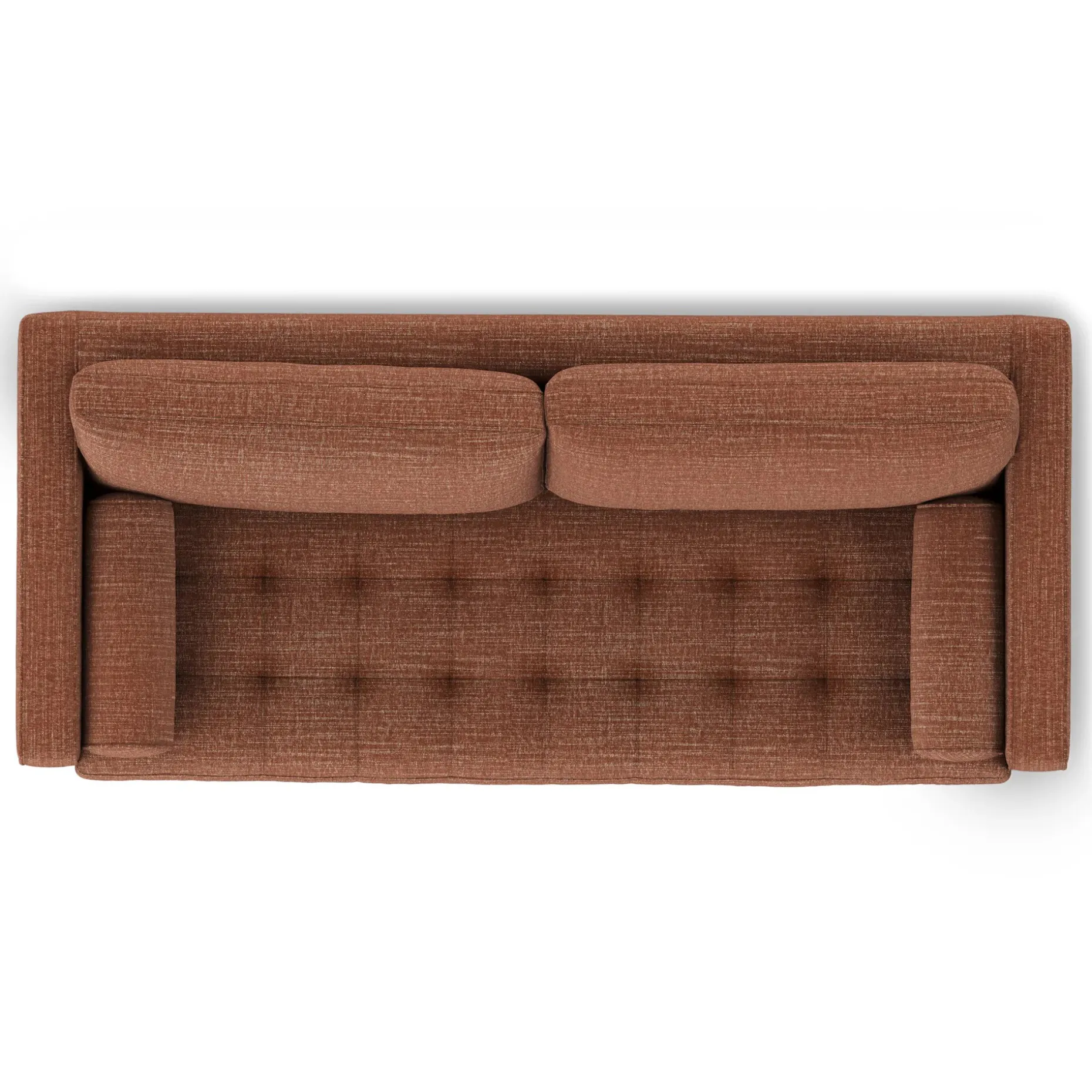 Sven 88" Tufted Sofa - Napa Rust