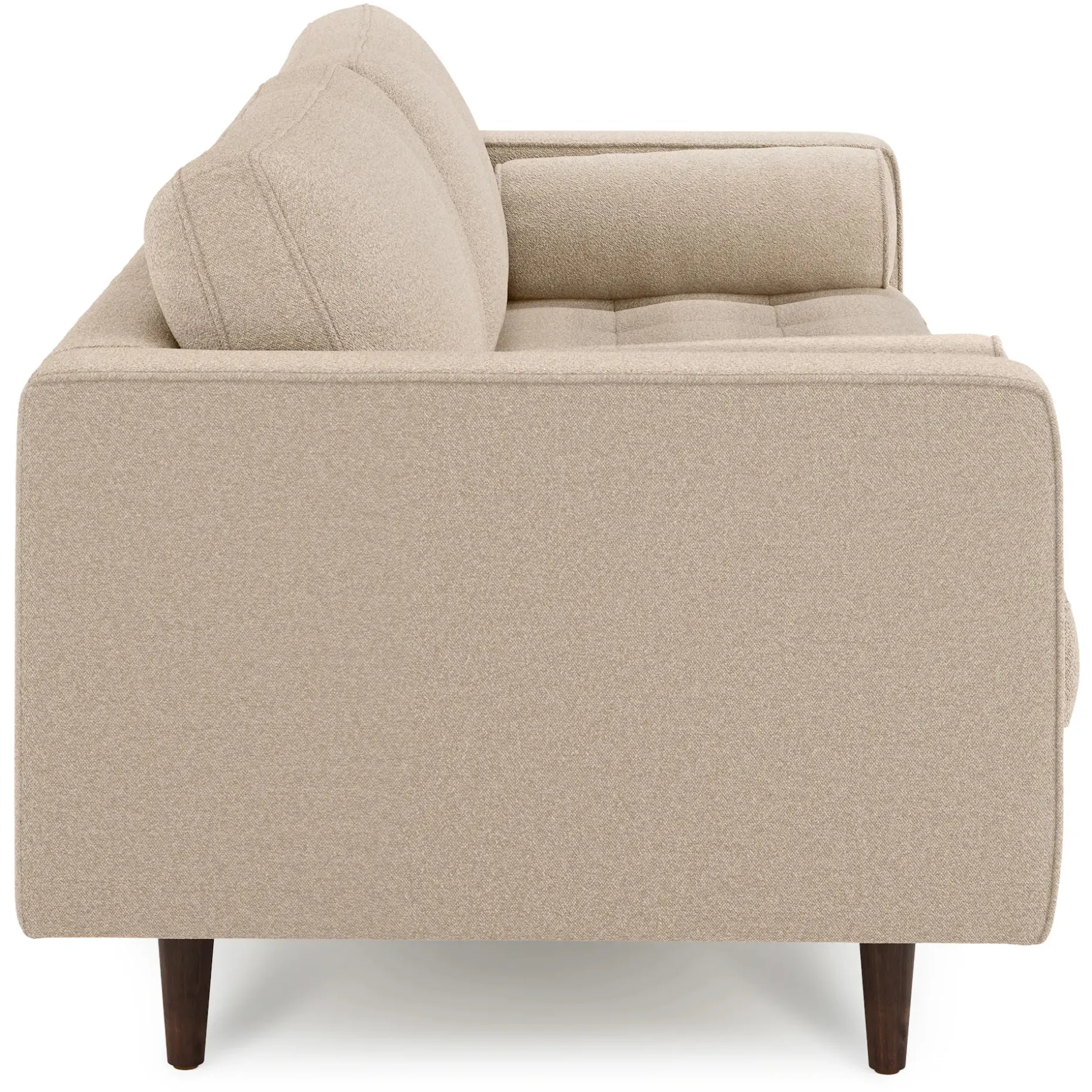 Sven 88" Tufted Sofa - Ratine Buff