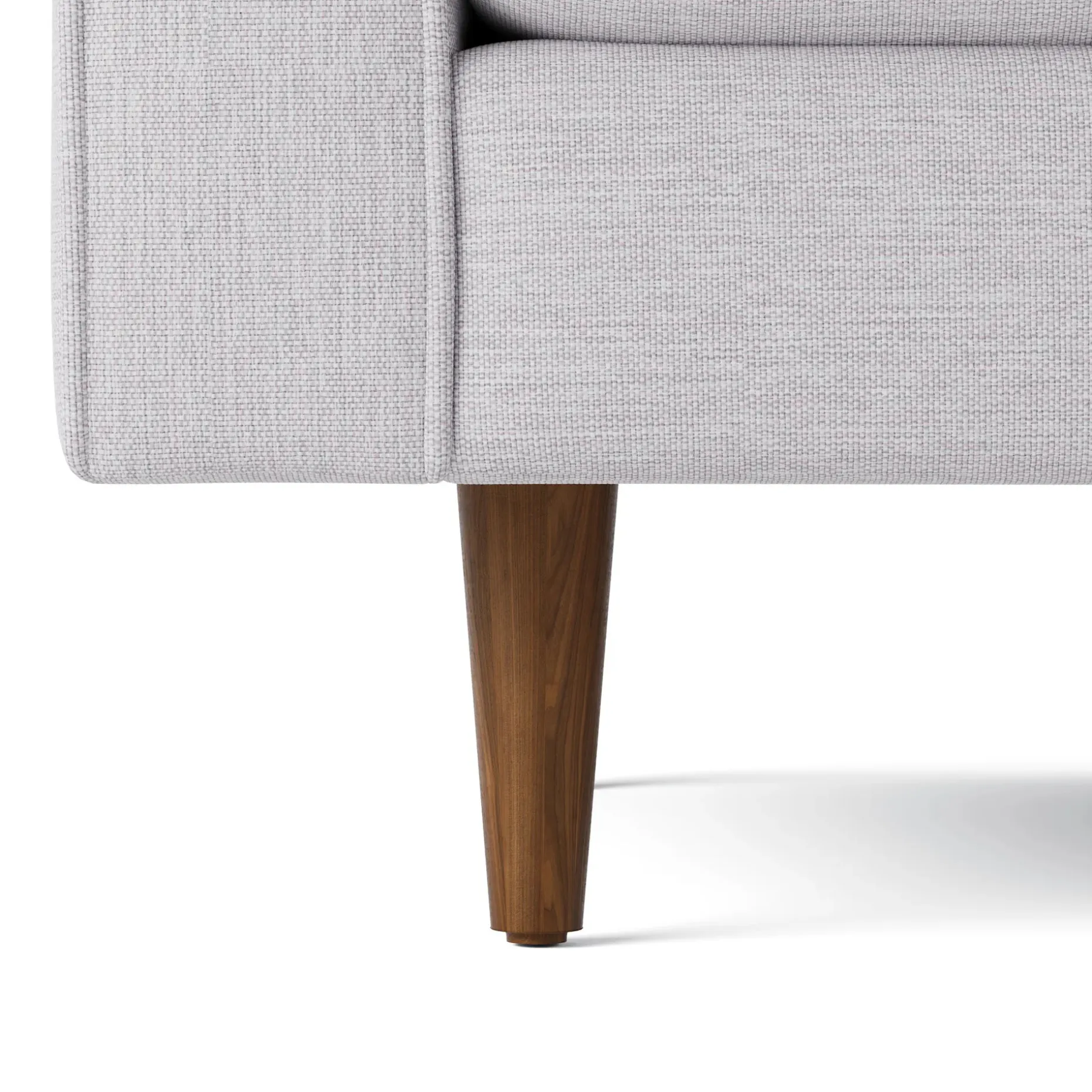 Sven 88" Tufted Sofa - Silver Ivory
