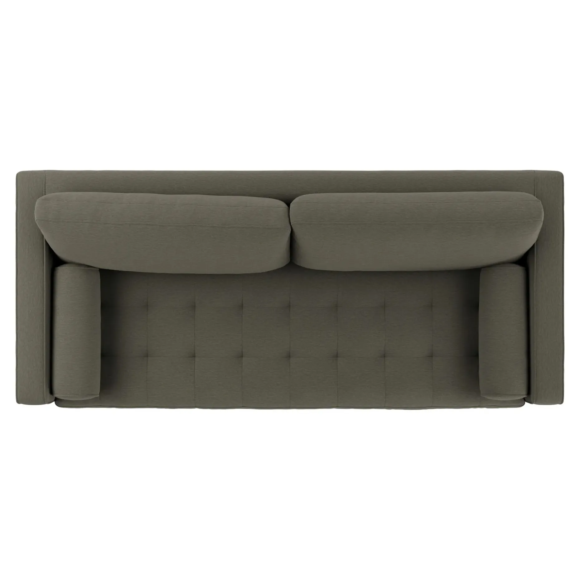 Sven 88" Tufted Sofa - Silver Moss