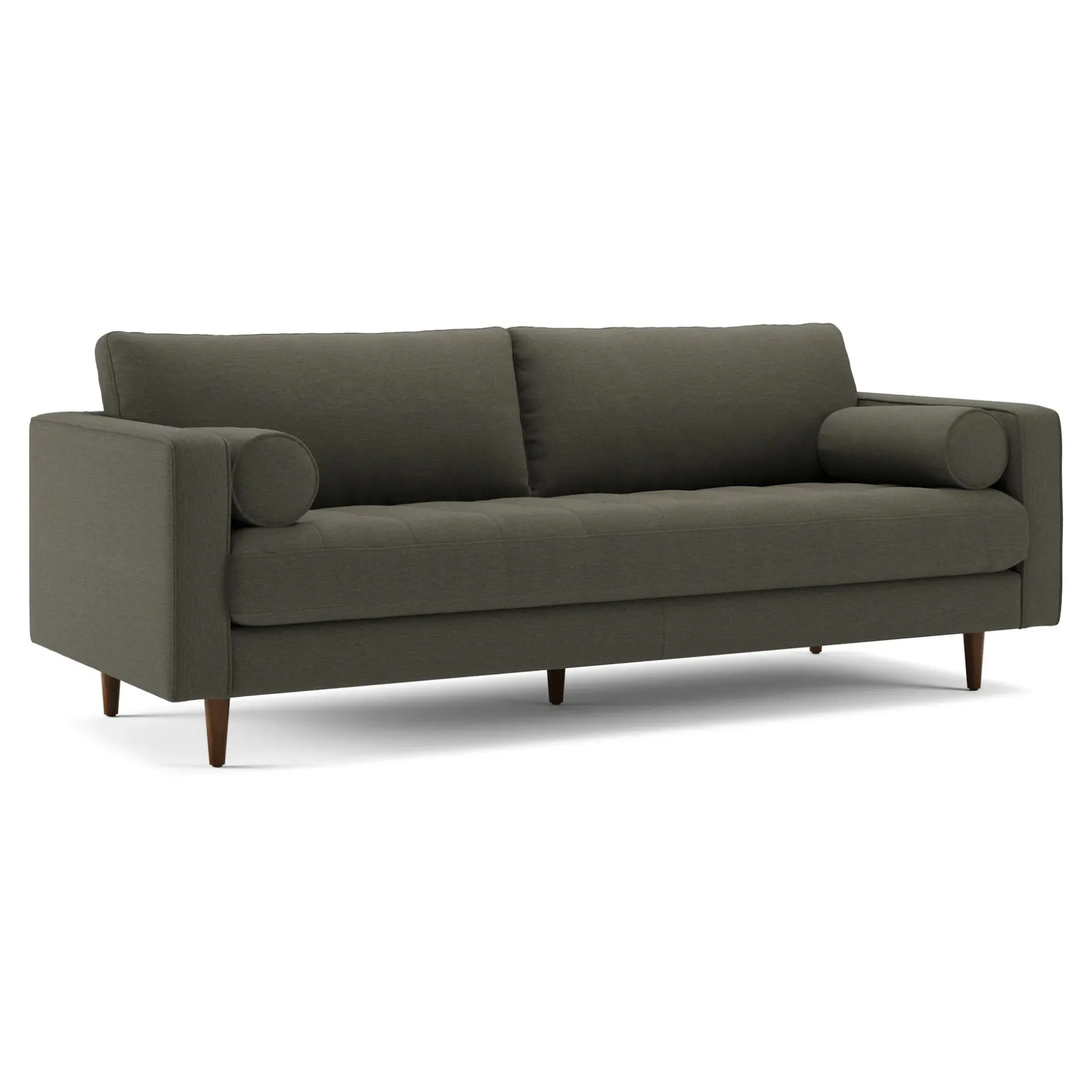Sven 88" Tufted Sofa - Silver Moss