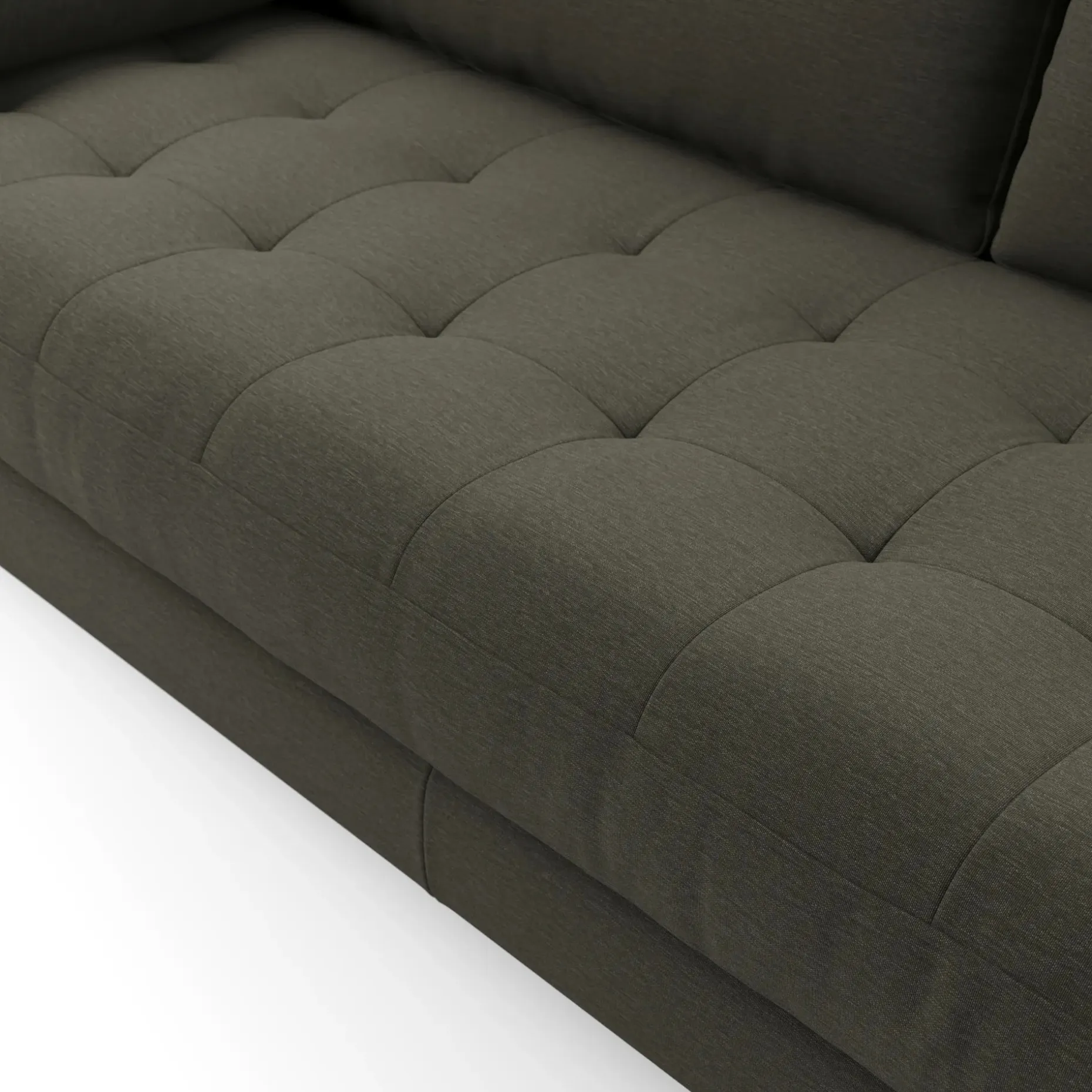 Sven 88" Tufted Sofa - Silver Moss