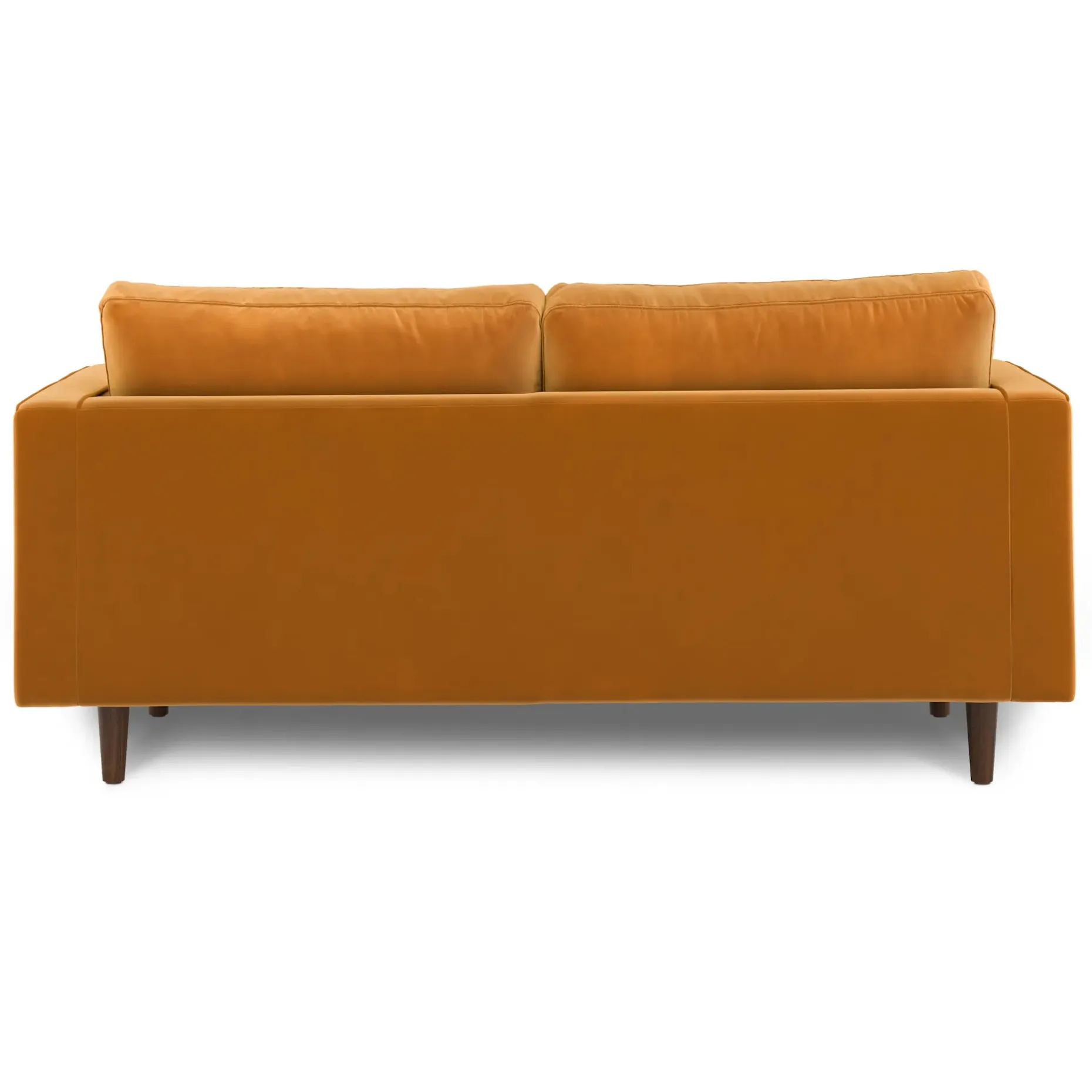 Sven 72" Tufted Velvet Loveseat - Plush Pacific Ginger