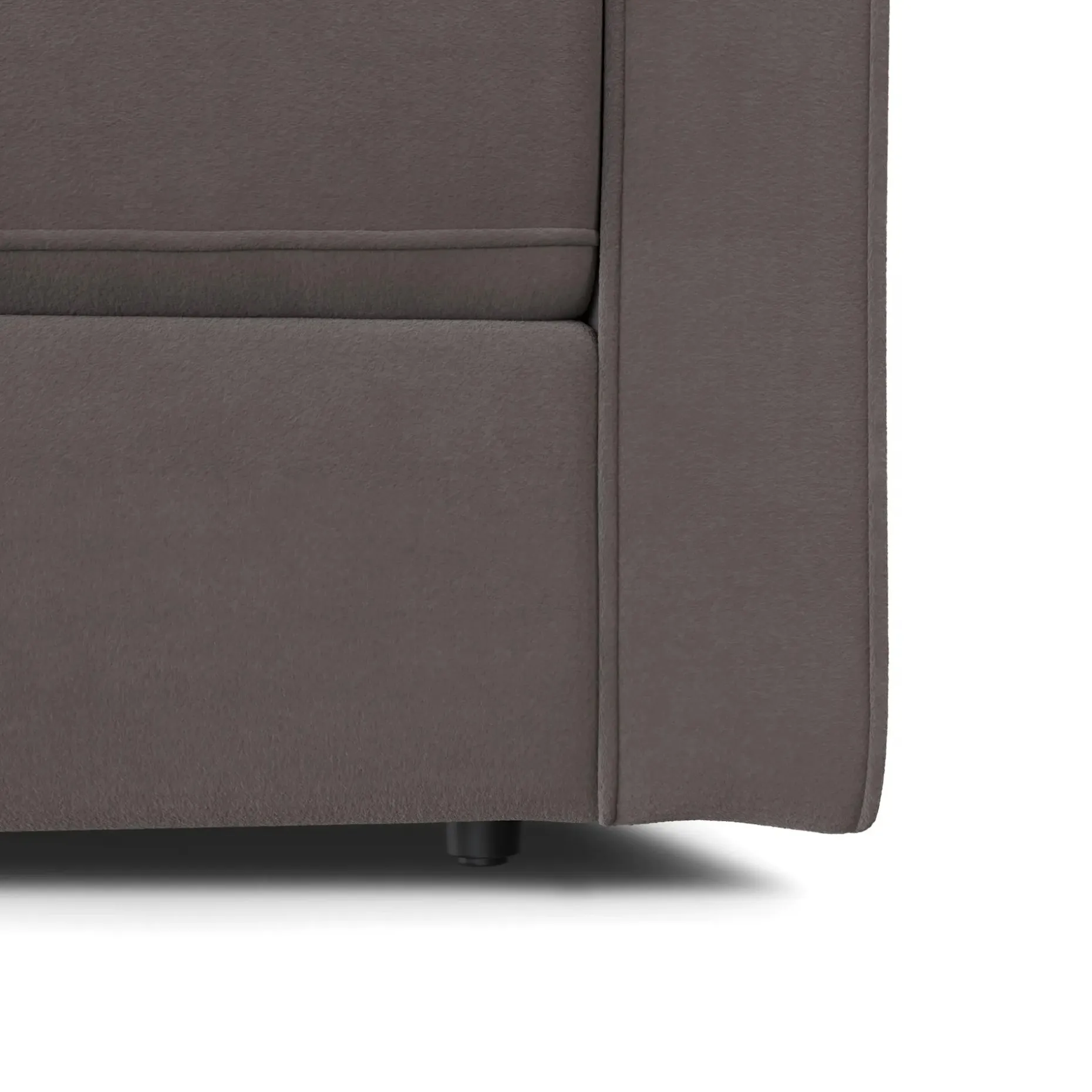 Sven 88" Tufted Velvet Sofa Bed - Hale Warm Gray