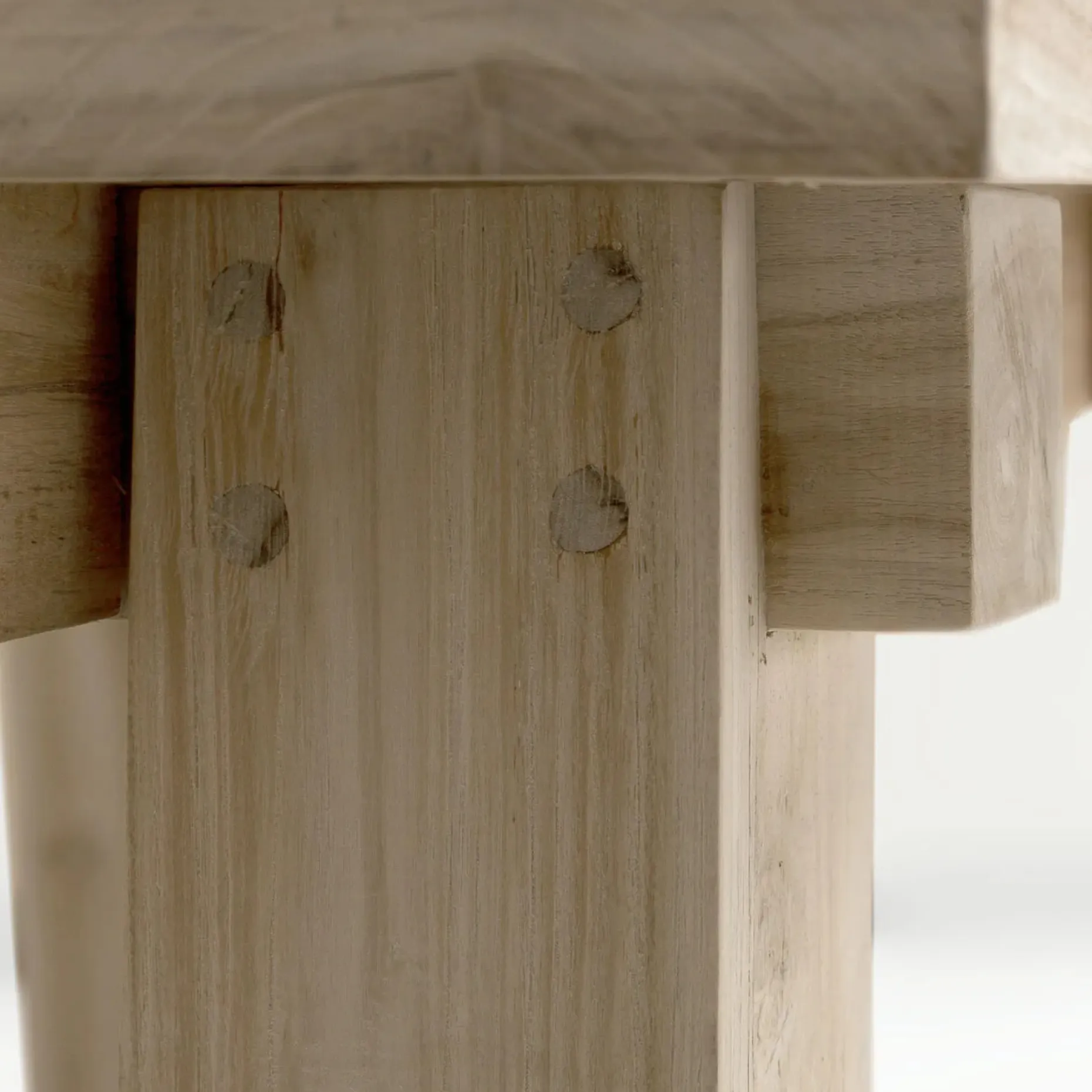 Teaka 79" Outdoor Dining Table - Natural Teak