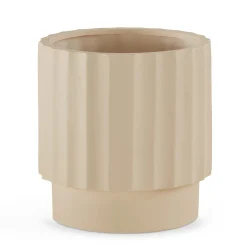 Tera Short Indoor/Outdoor Planter - Ivory