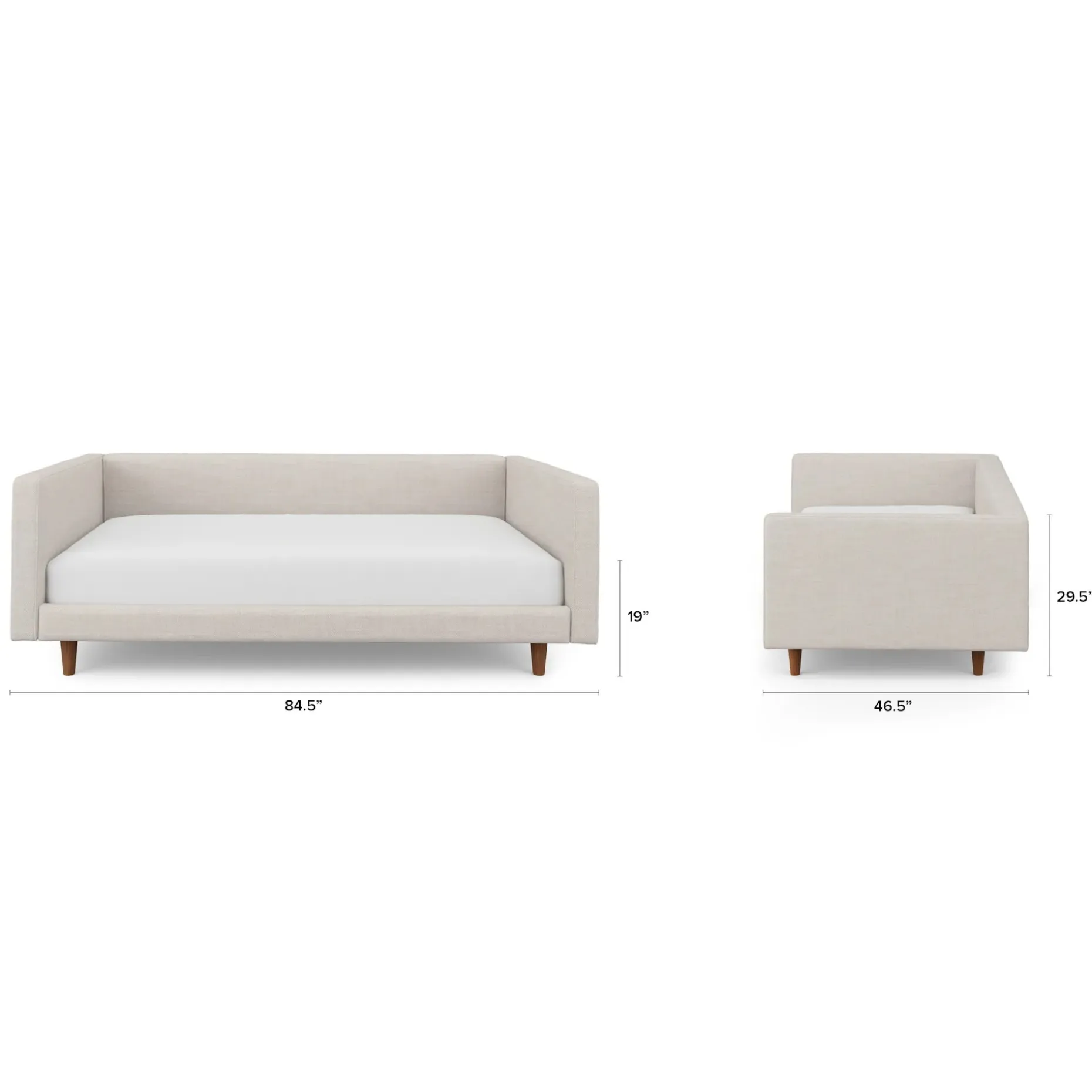 Tessu Daybed - Clay Taupe