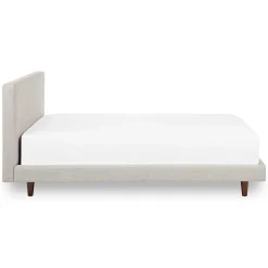 Tessu Full Low Profile Upholstered Bed - Clay Taupe