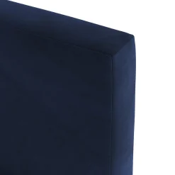 Tessu King Low Profile Velvet Bed - Hale Ink