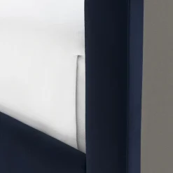 Tessu King Low Profile Velvet Bed - Hale Ink