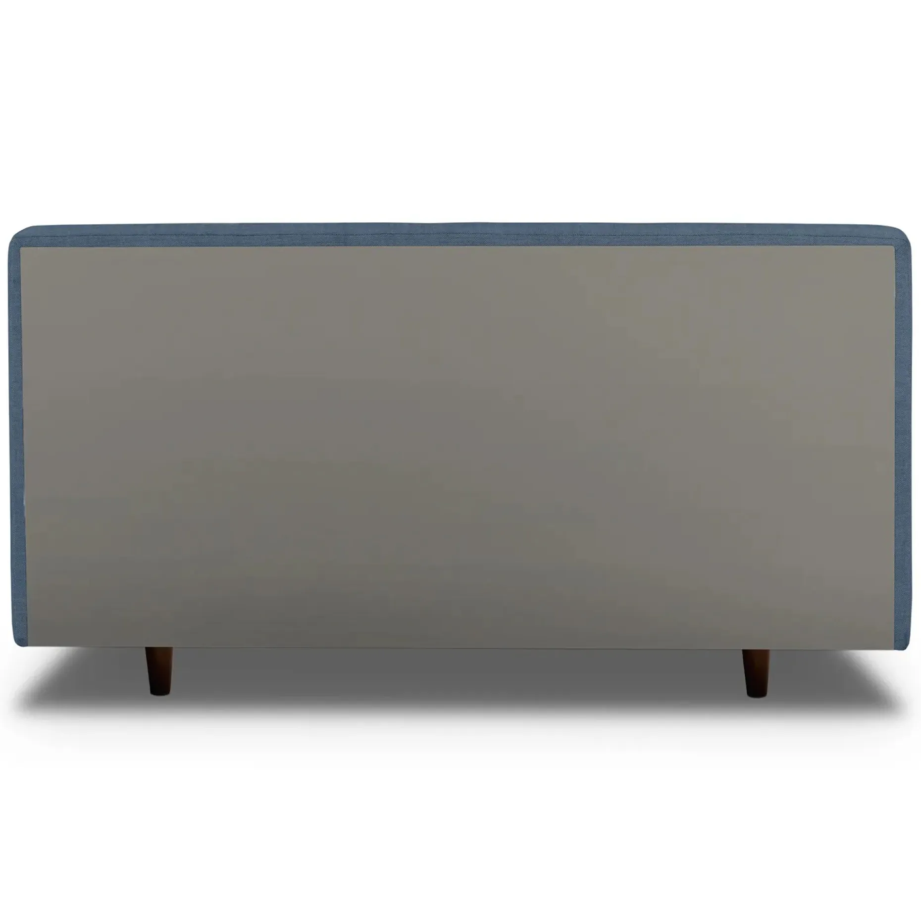 Tessu Queen Low Profile Upholstered Bed - Caspian Blue