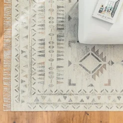 Tida Rug 9 x 12 - Silver Etch