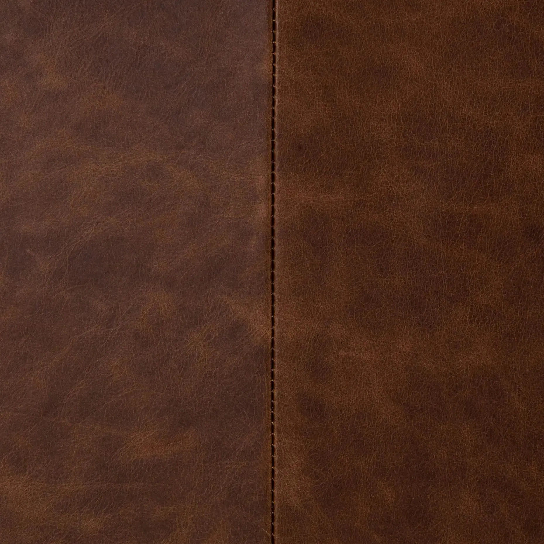 Timber 90" Leather Sofa - Charme Chocolat