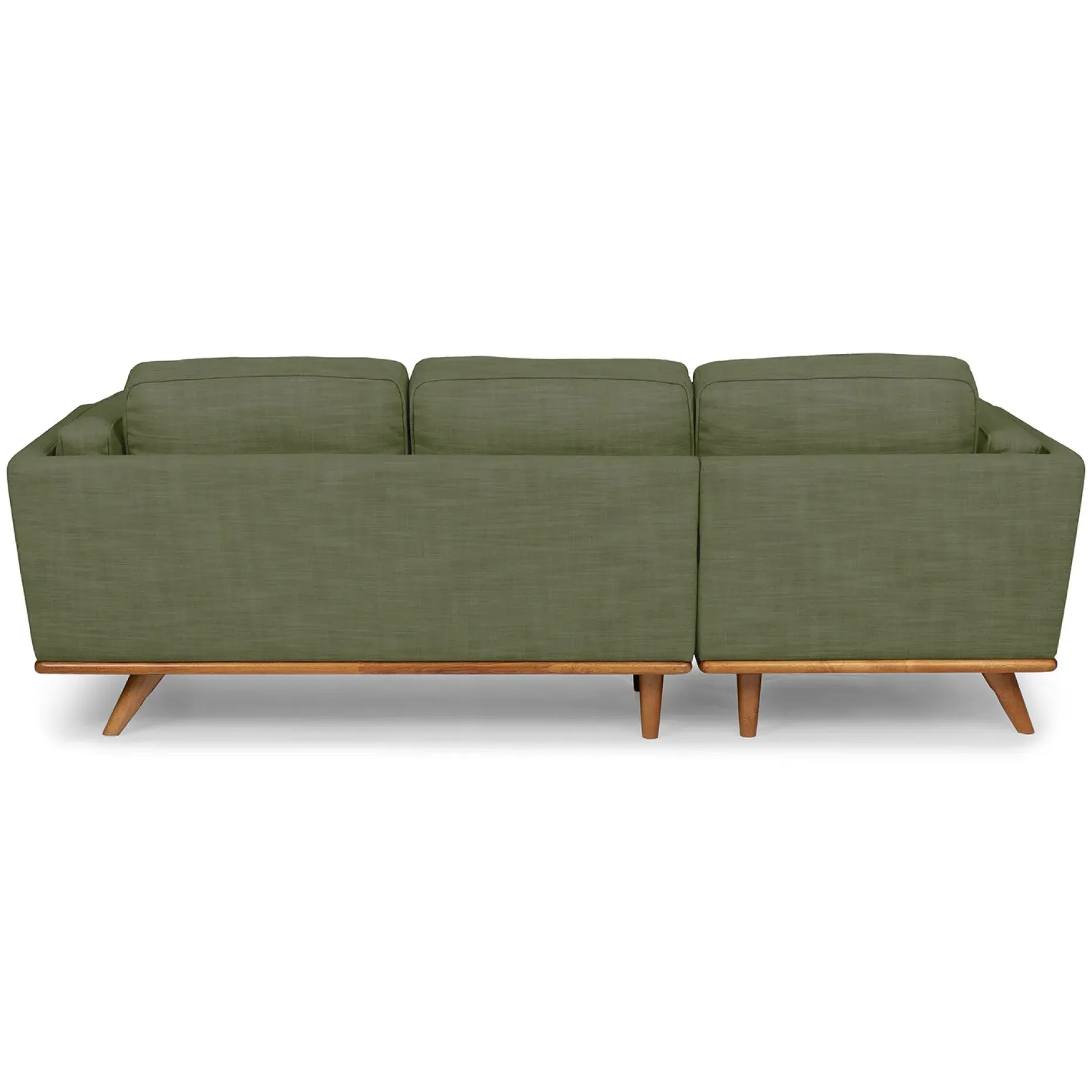 Timber 93" Left Sectional - Olio Green