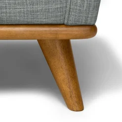 Timber 93" Left Sectional - Pebble Gray