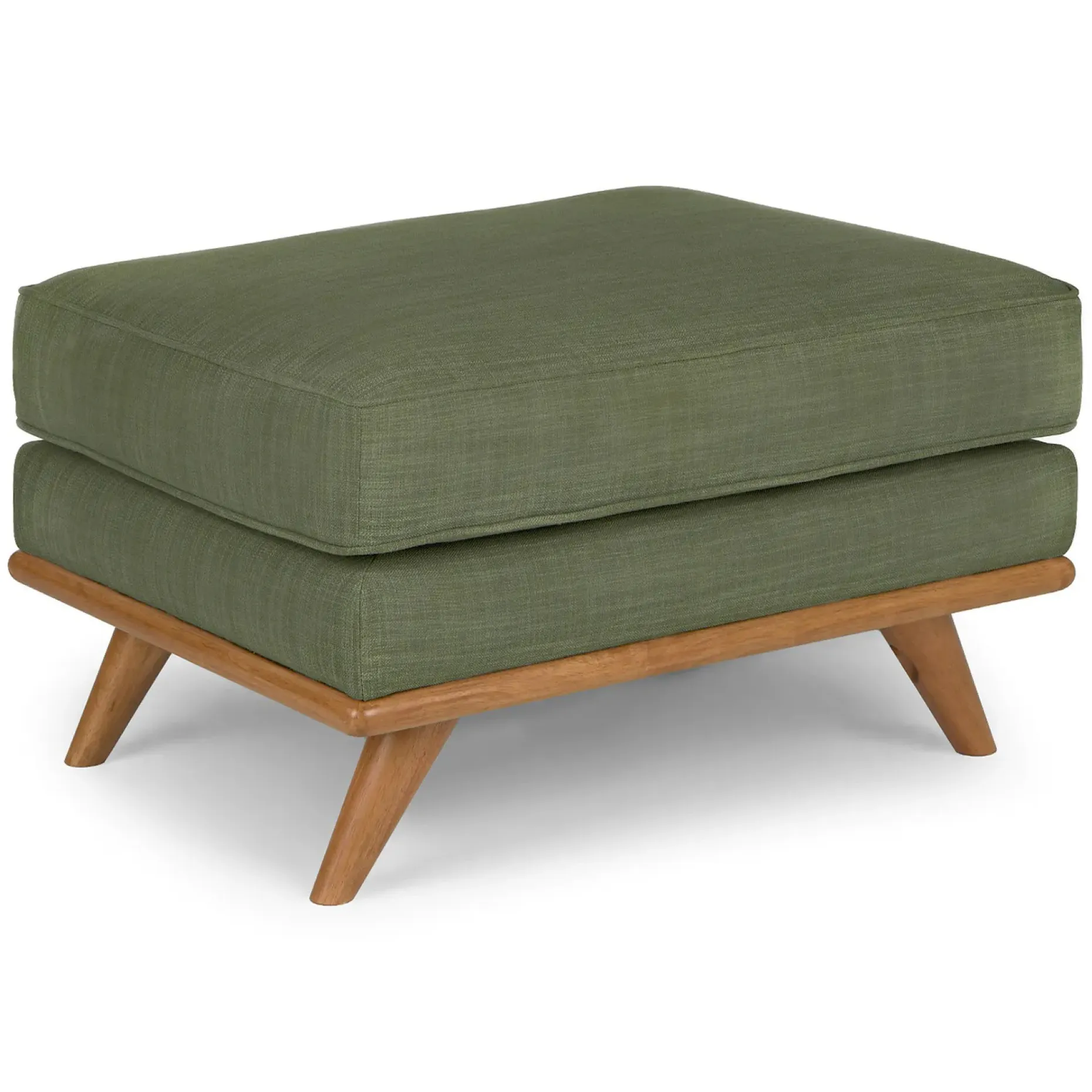 Timber 31" Ottoman - Olio Green
