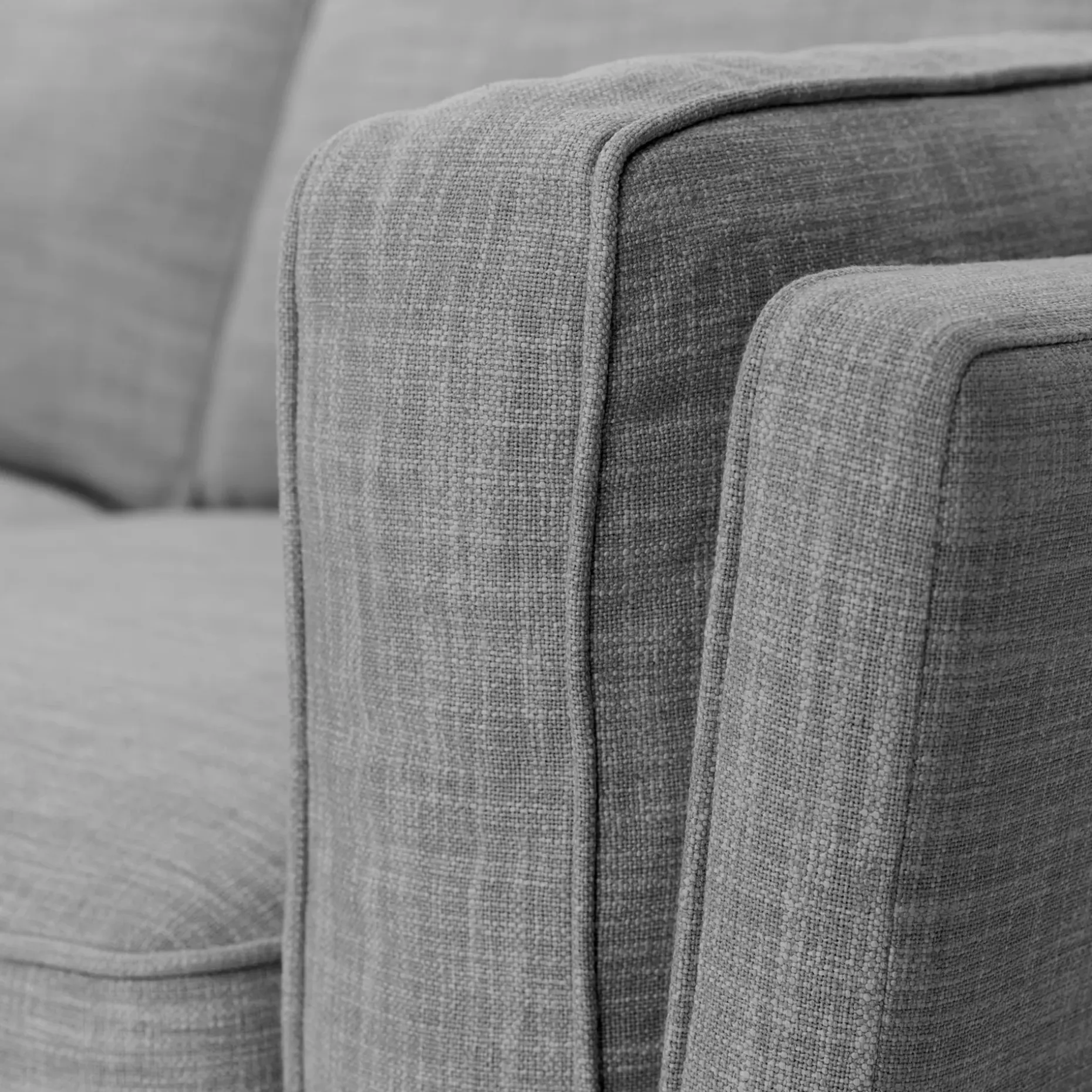 Timber 90" Sofa - Pebble Gray