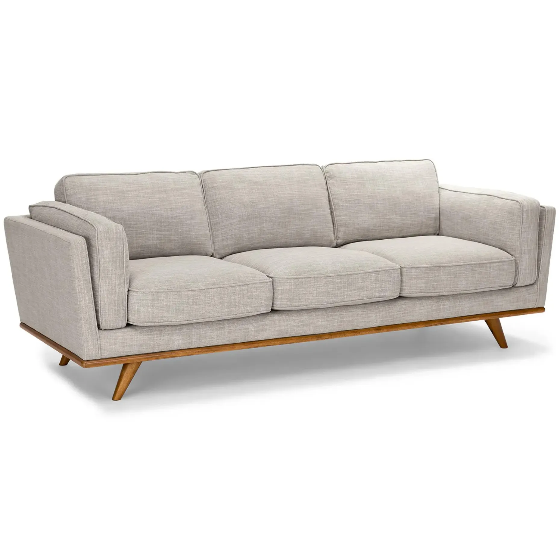 Timber 90" Sofa - Rain Cloud Gray