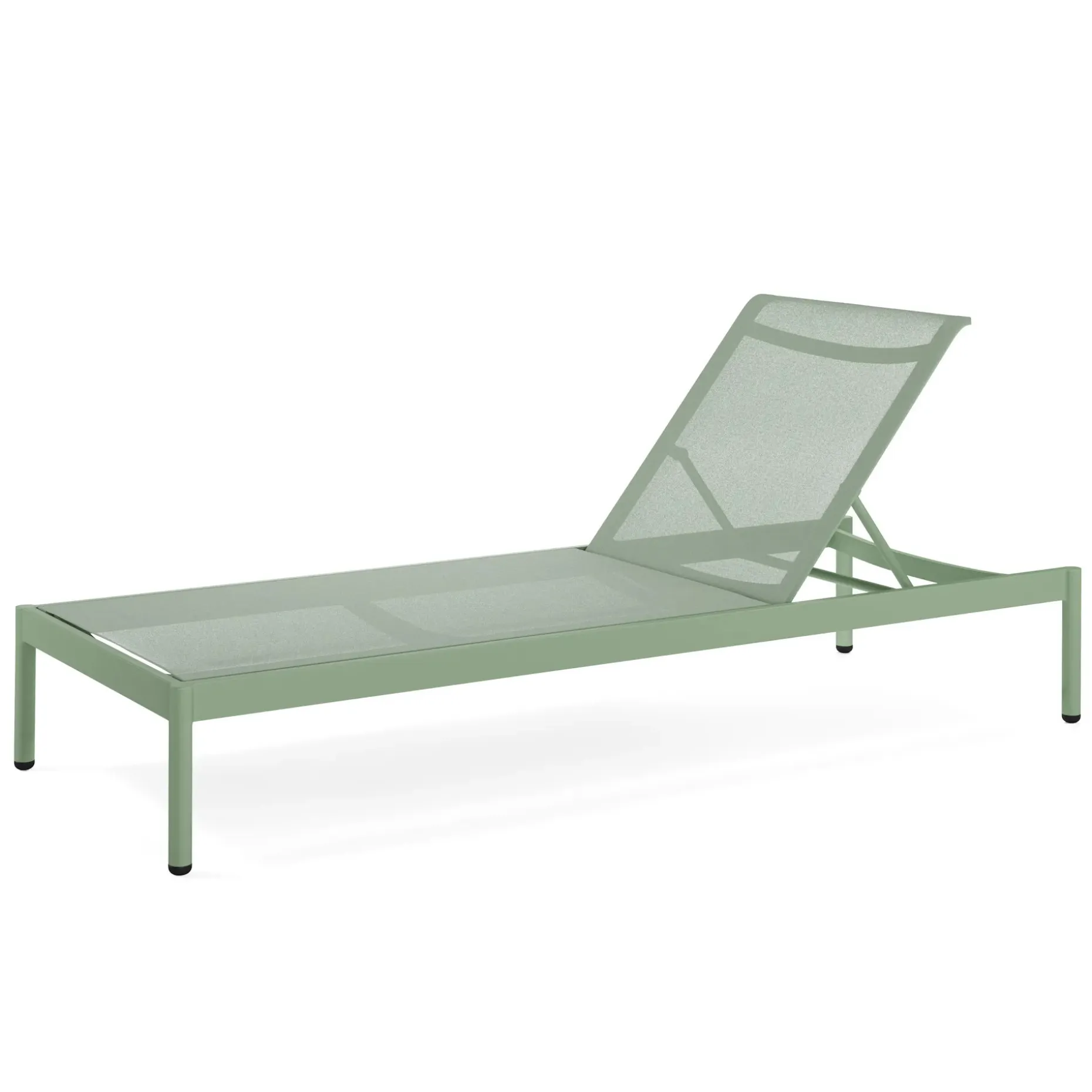 Tola 78" Outdoor Chaise Lounge - Khaki Green