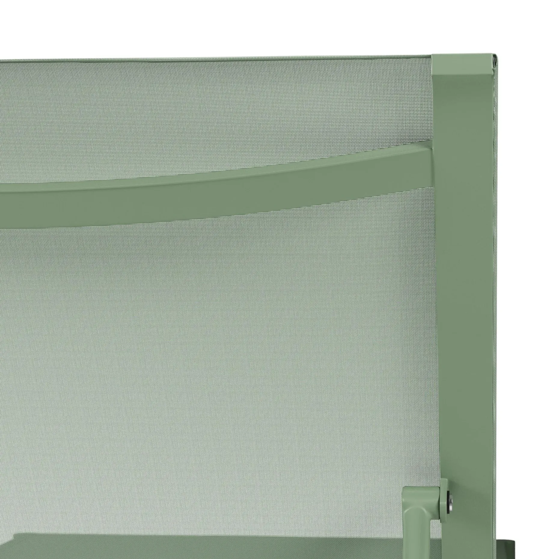 Tola 78" Outdoor Chaise Lounge - Khaki Green