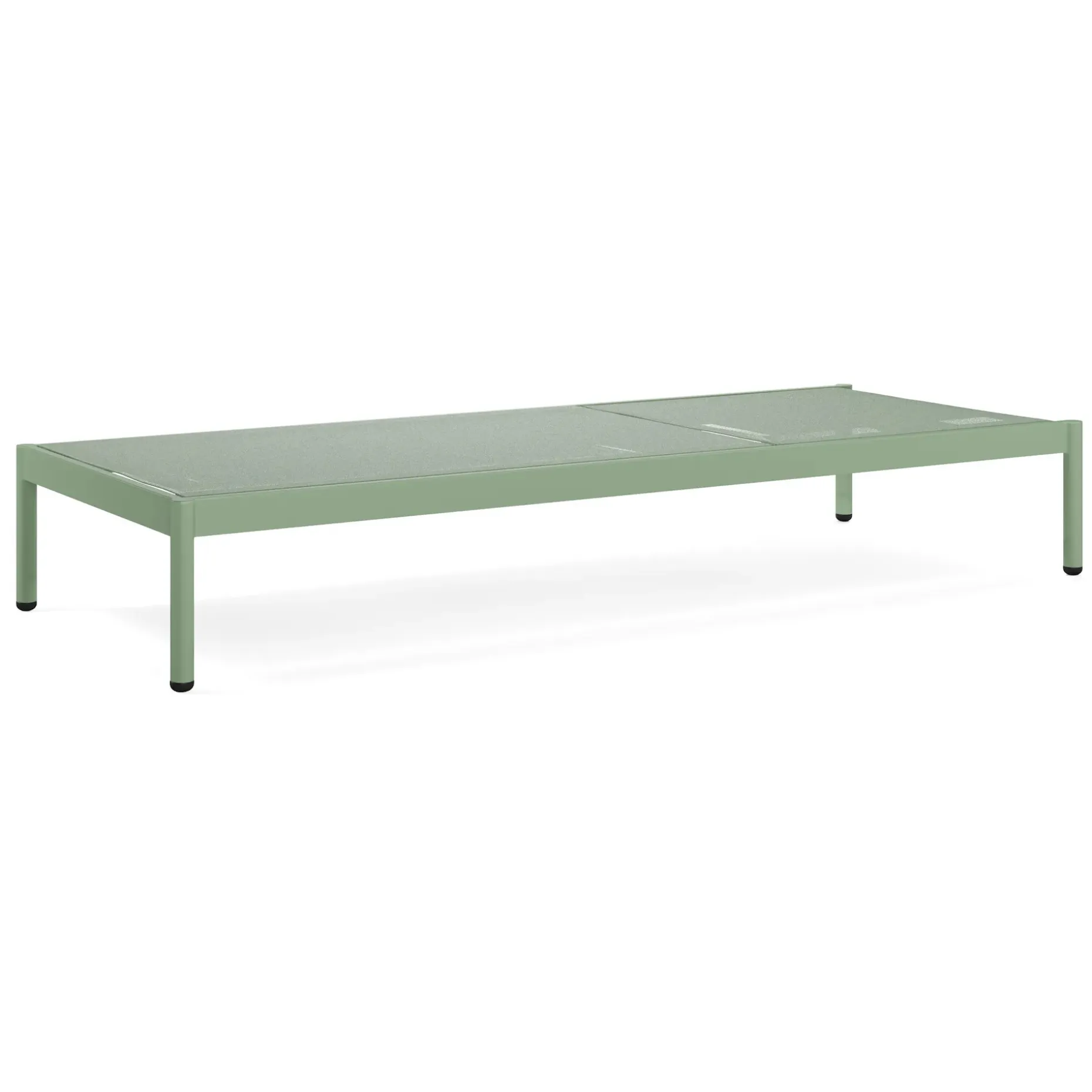 Tola 78" Outdoor Chaise Lounge - Khaki Green