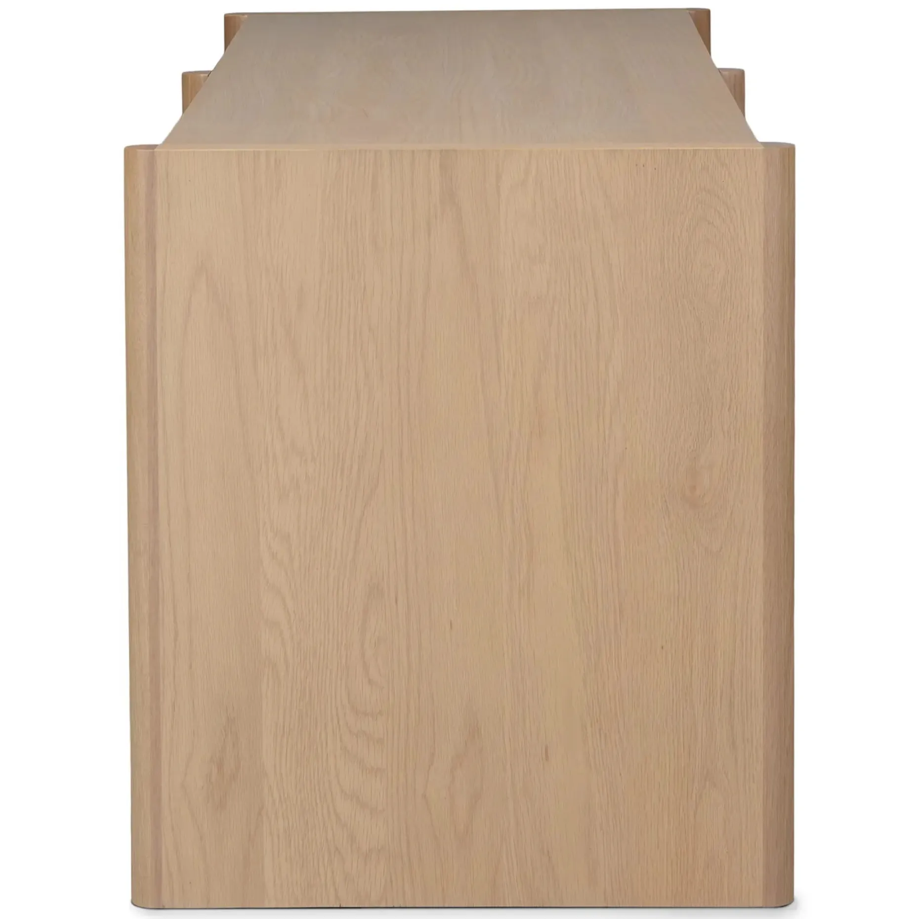 Torme 57" Bookcase, Short - White Oak