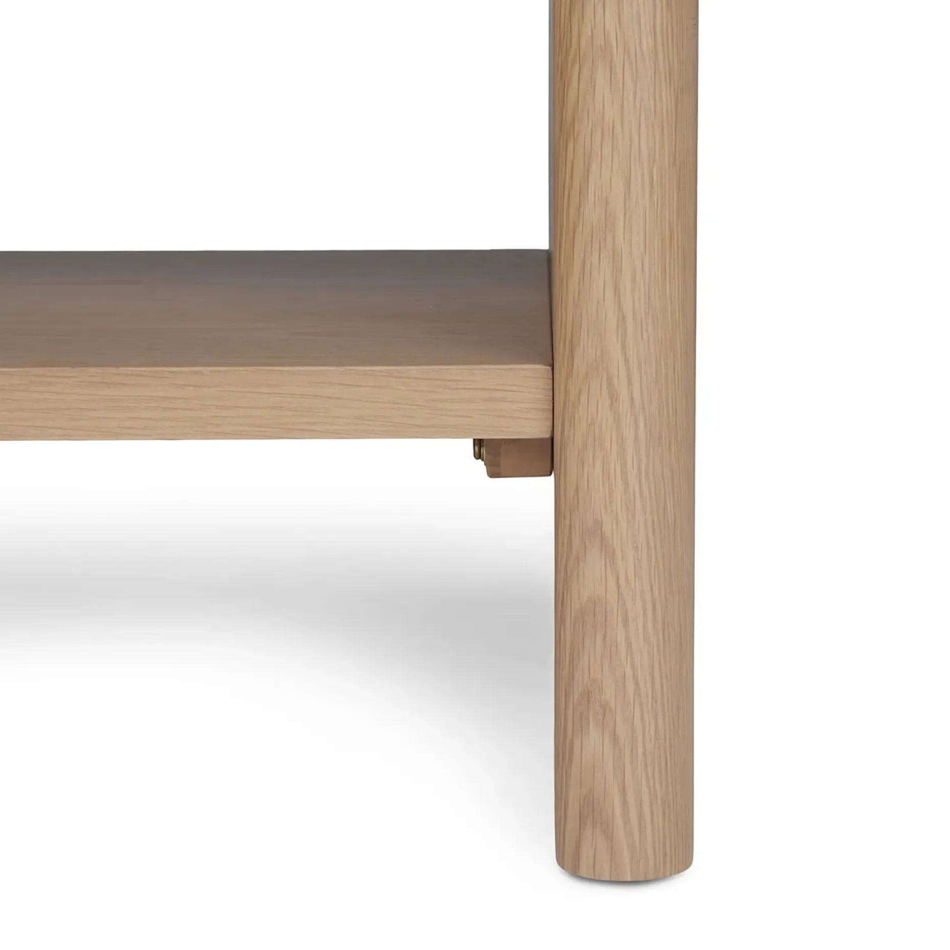 Torme 57" Bookcase, Short - White Oak