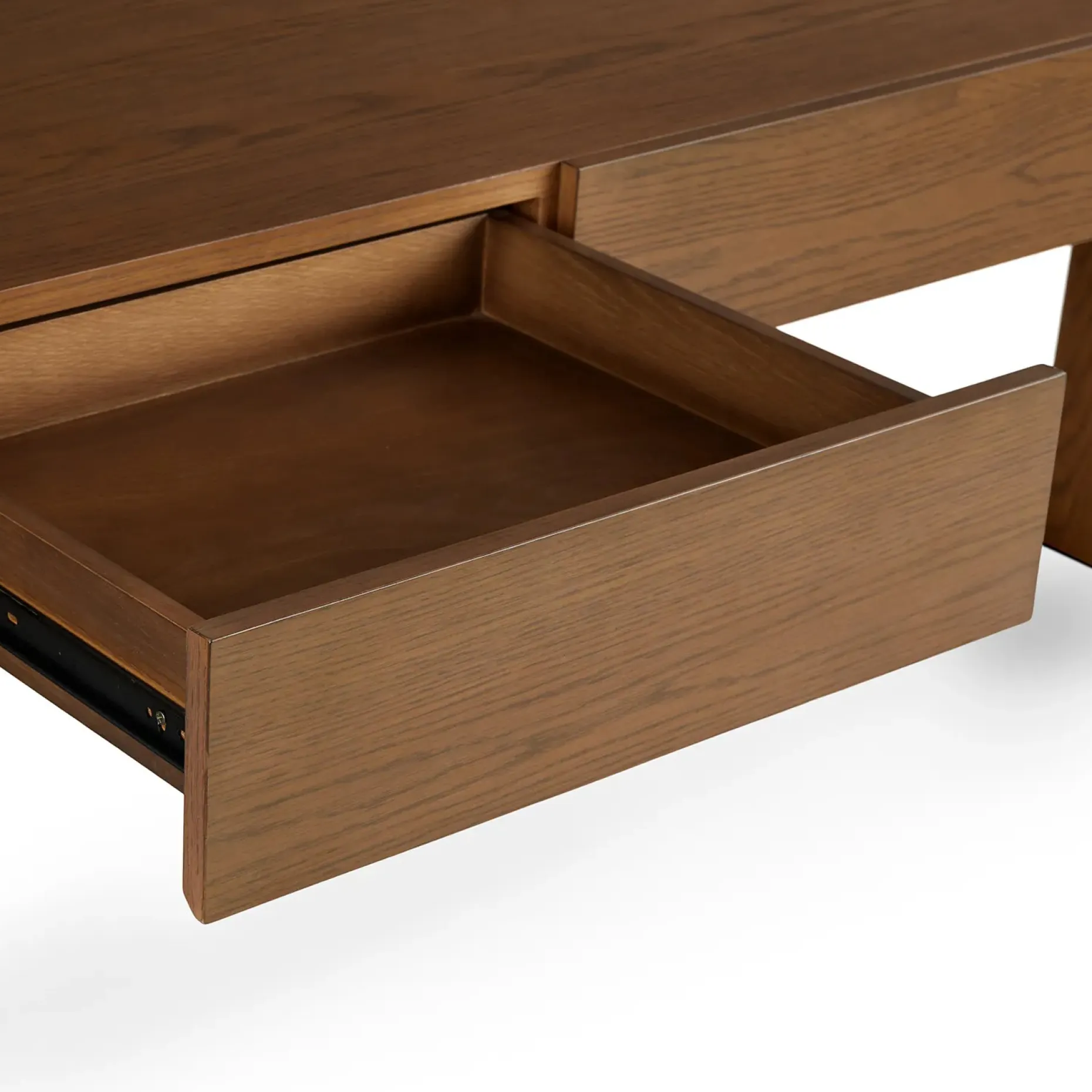 Torme 70" Desk - Smoked Oak