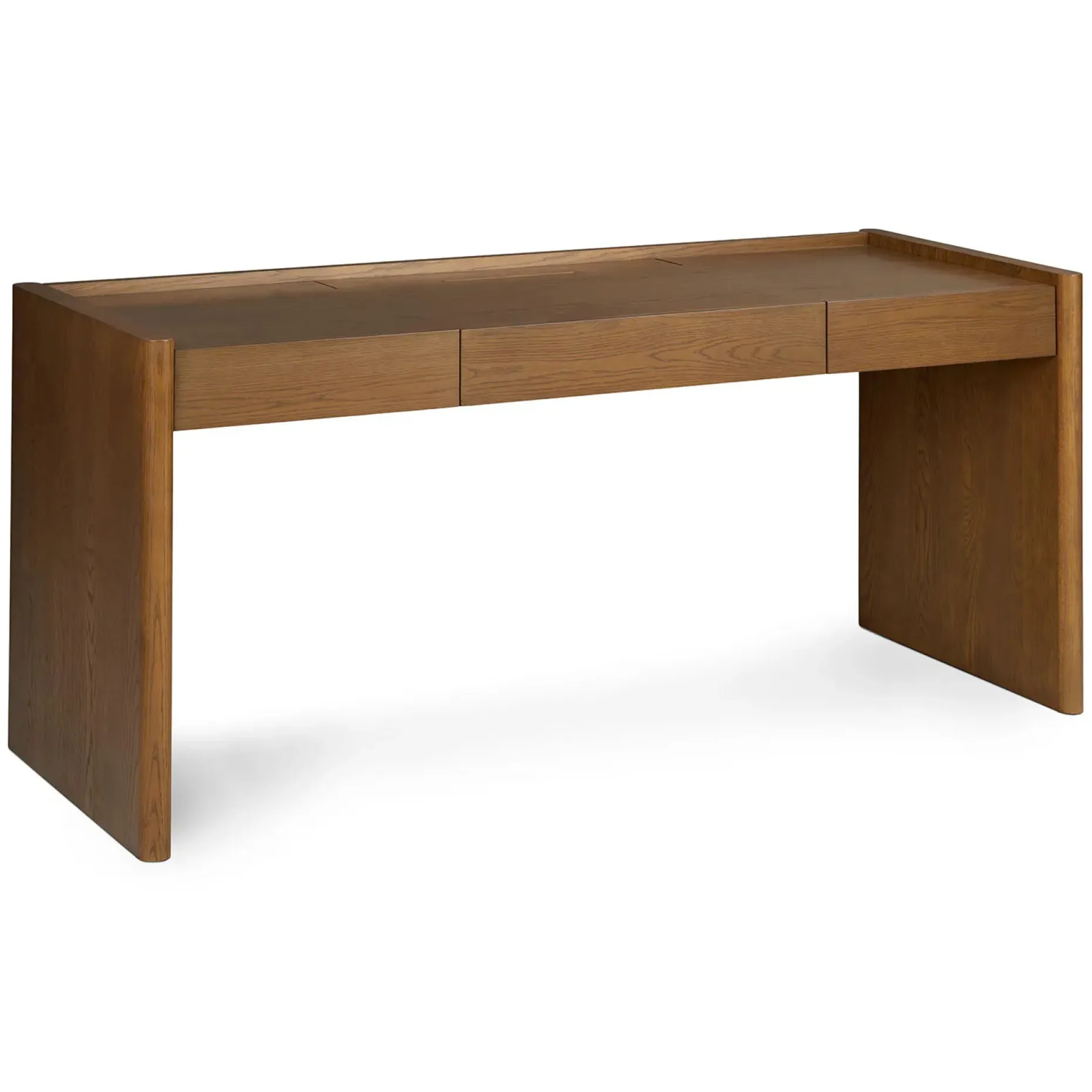 Torme 70" Desk - Smoked Oak
