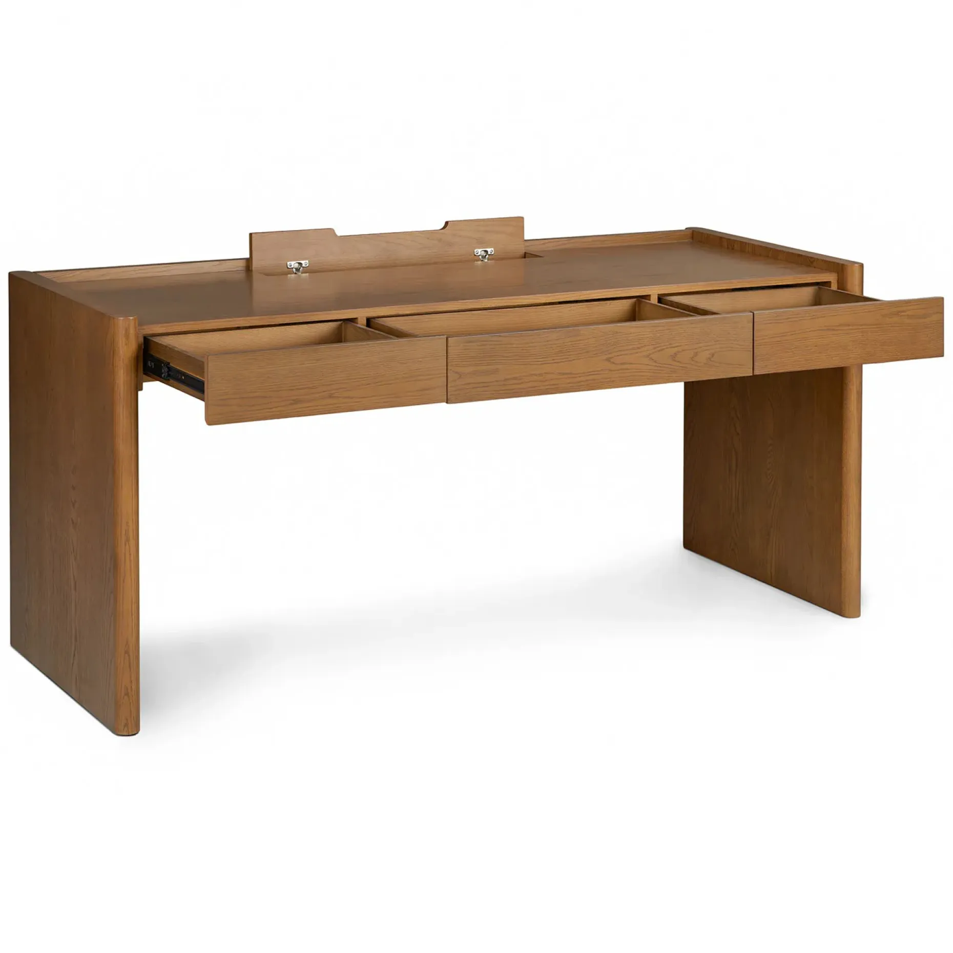 Torme 70" Desk - Smoked Oak