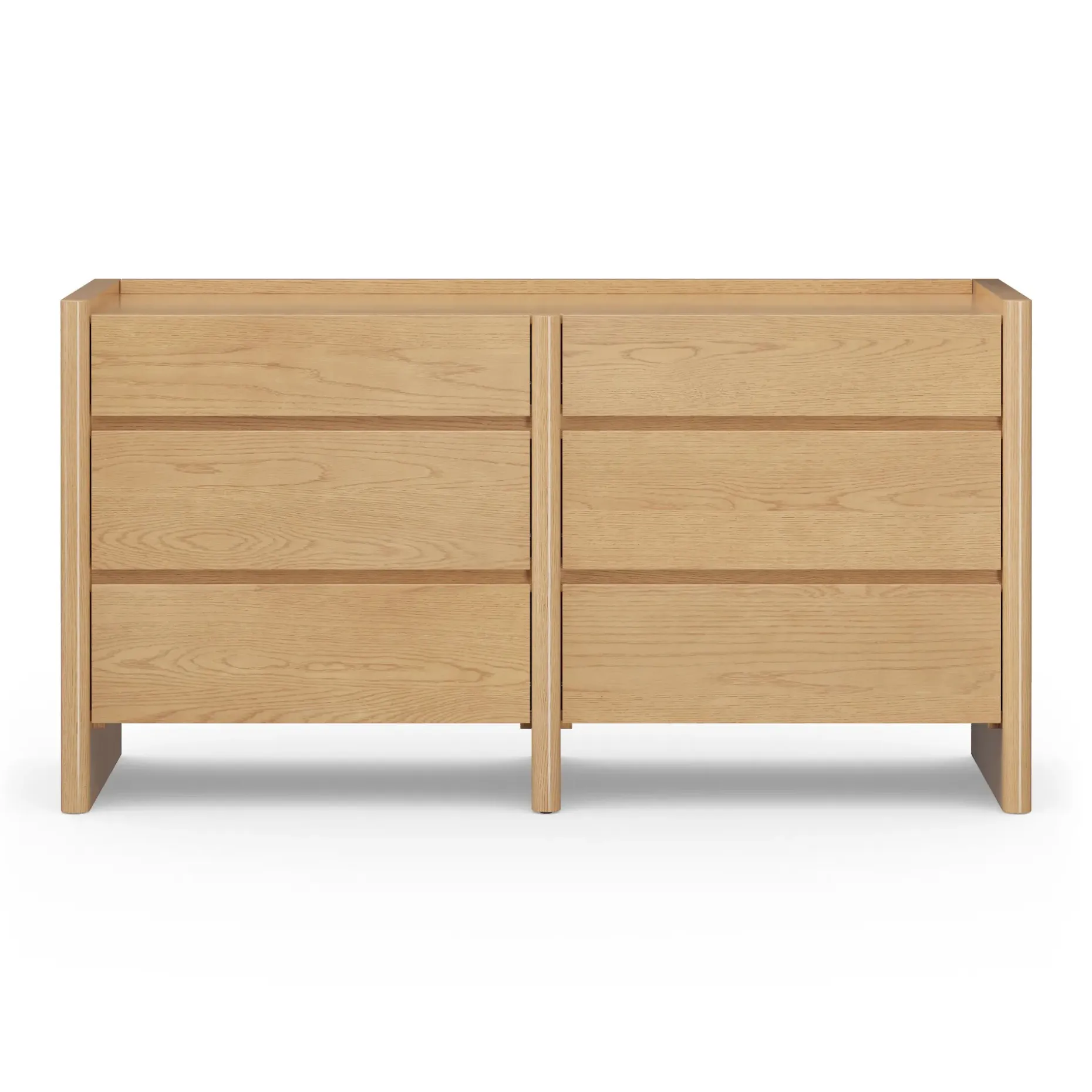 Torme 6-Drawer Double Dresser - White Oak