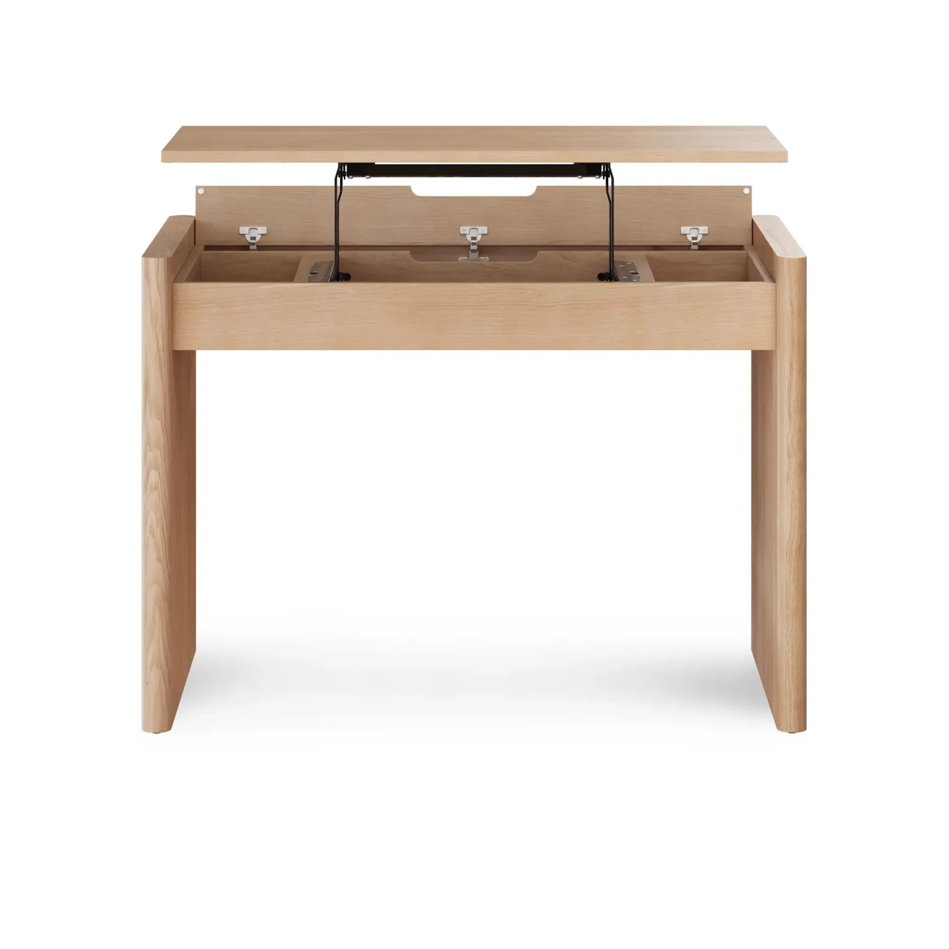 Torme 44" Height Adjustable Desk - White Oak