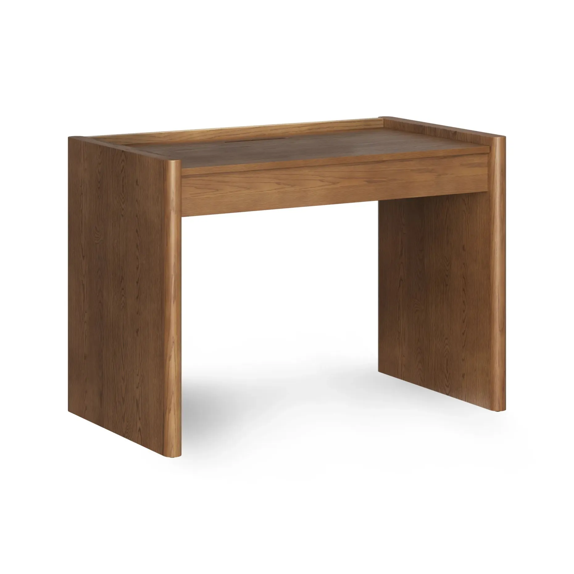 Torme 44" Height Adjustable Desk - Smoked Oak